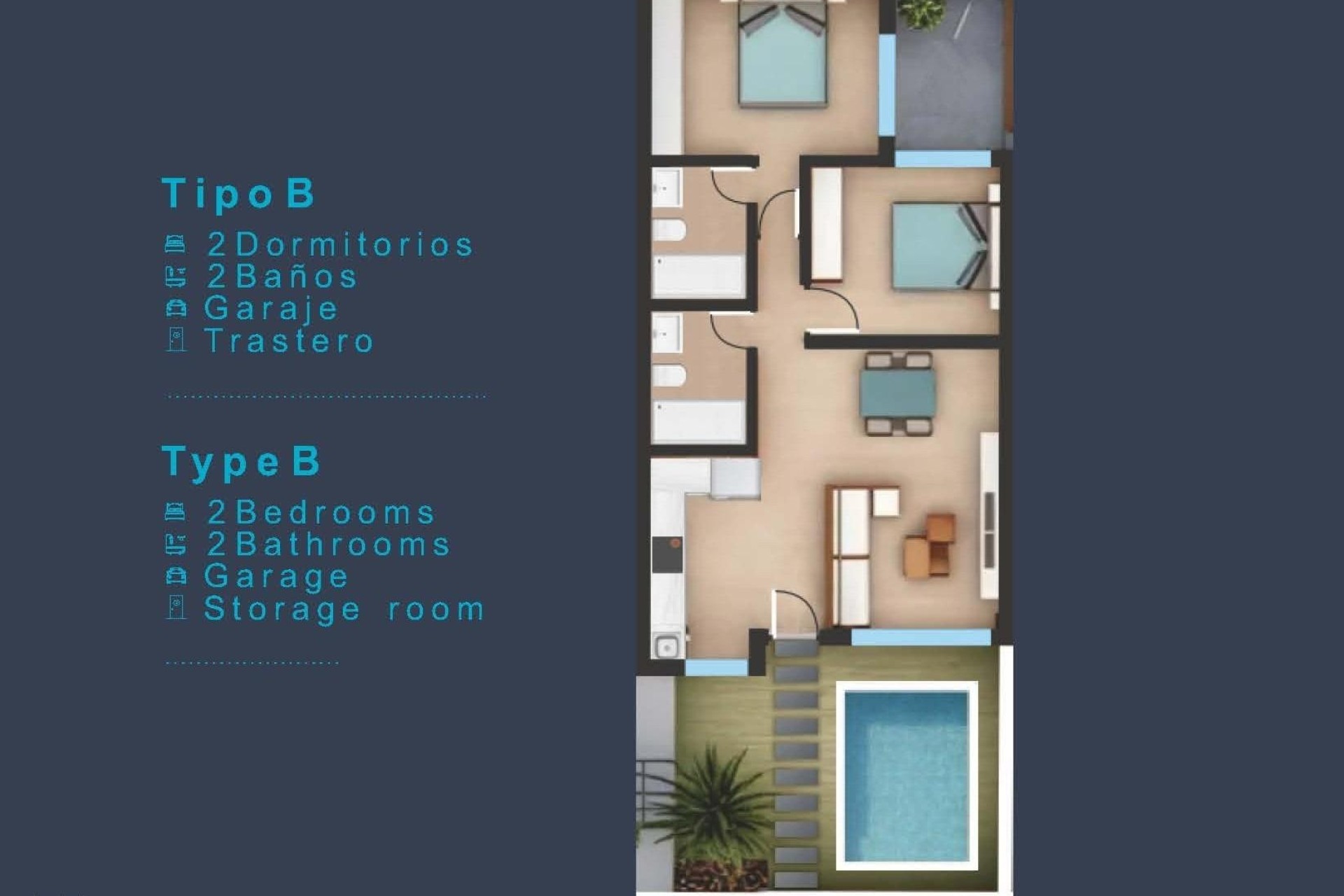 Nouvelle construction - Appartement -
San Pedro del Pinatar - Los Pinos