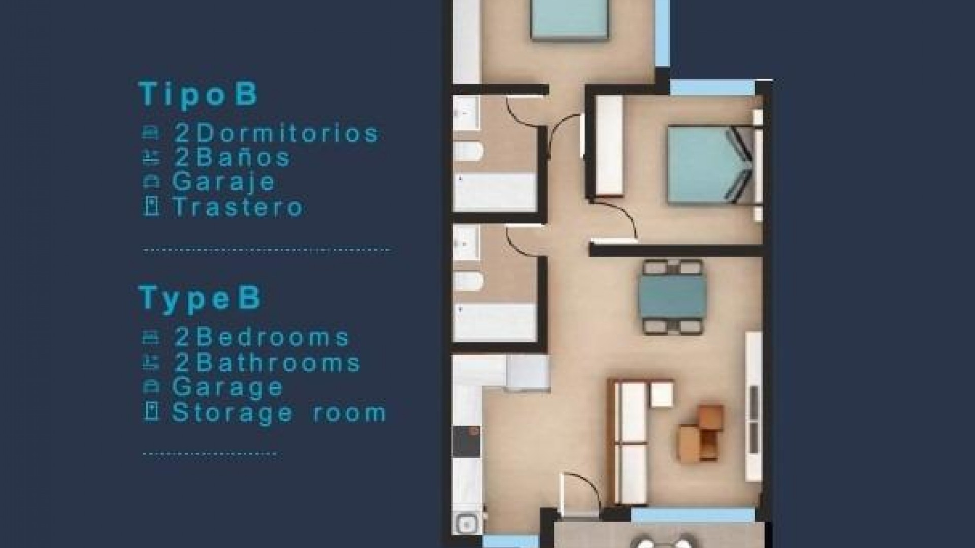 Nouvelle construction - Appartement -
San Pedro del Pinatar - Los Pinos