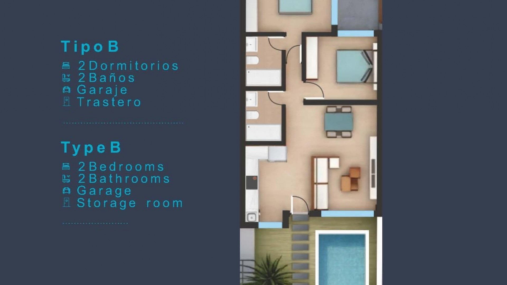 Nouvelle construction - Appartement -
San Pedro del Pinatar - Los Pinos