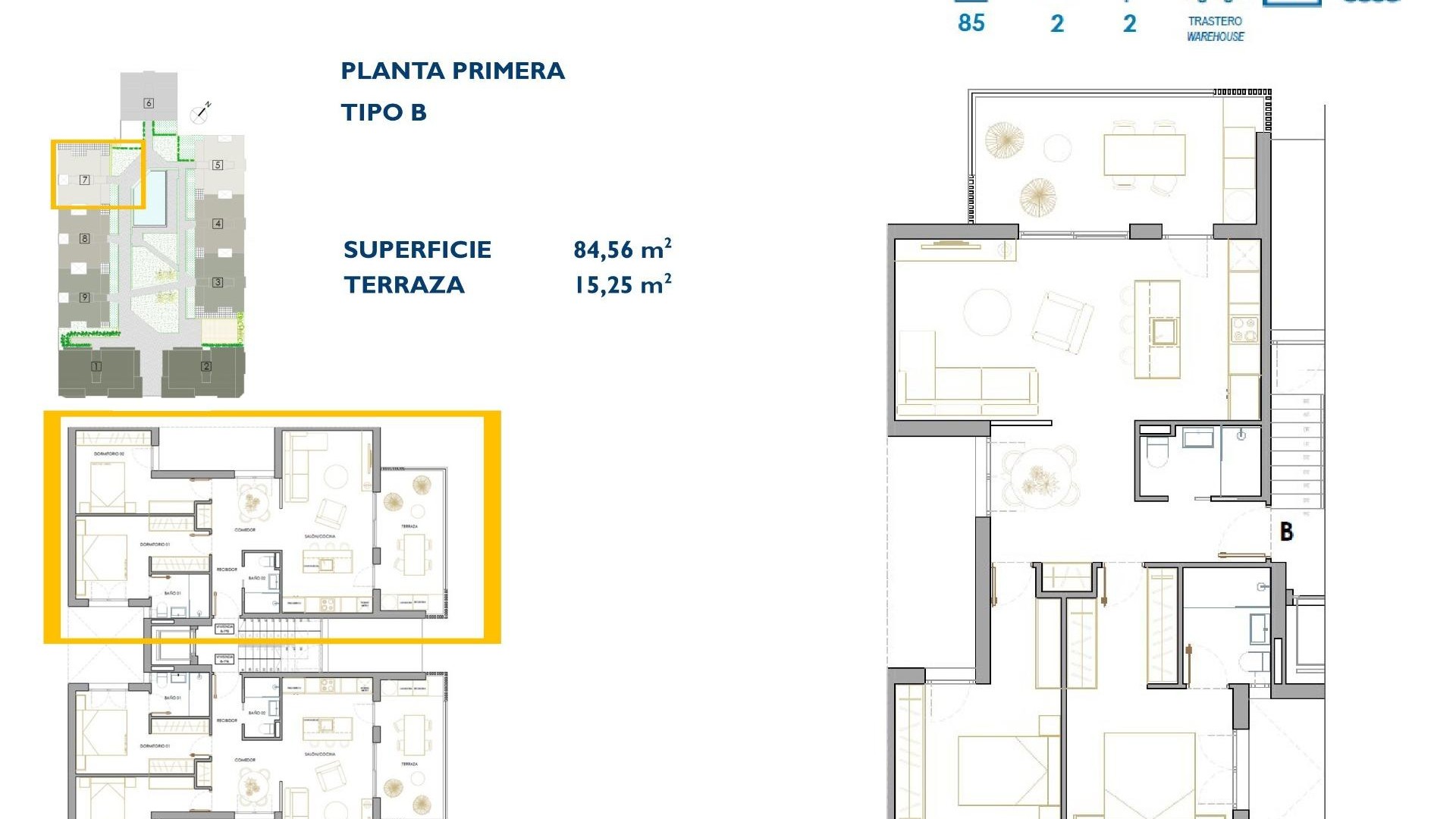 Nouvelle construction - Appartement -
San Pedro del Pinatar - Pueblo
