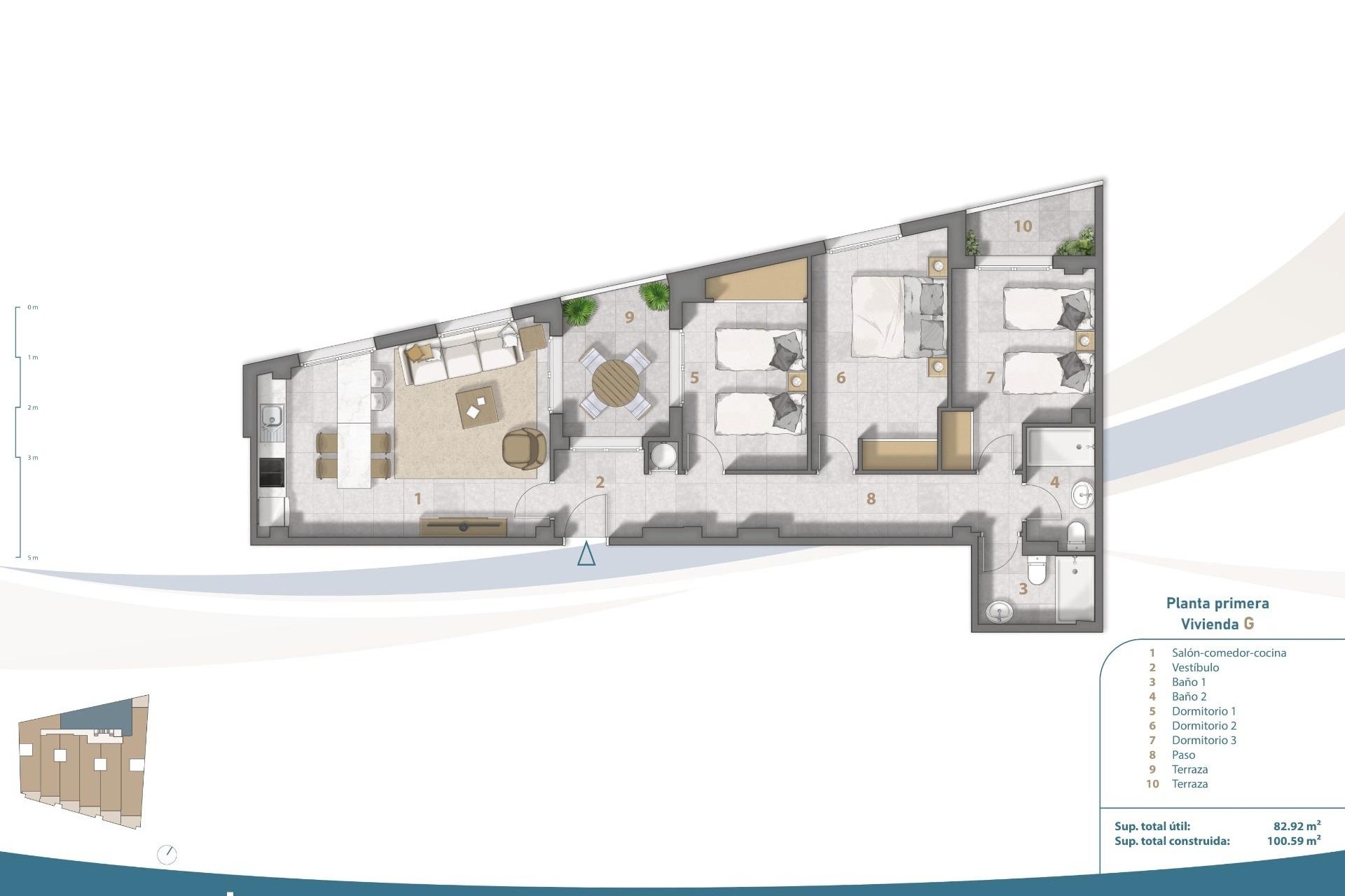 Nouvelle construction - Appartement -
San Pedro del Pinatar - San Pedro de Pinatar