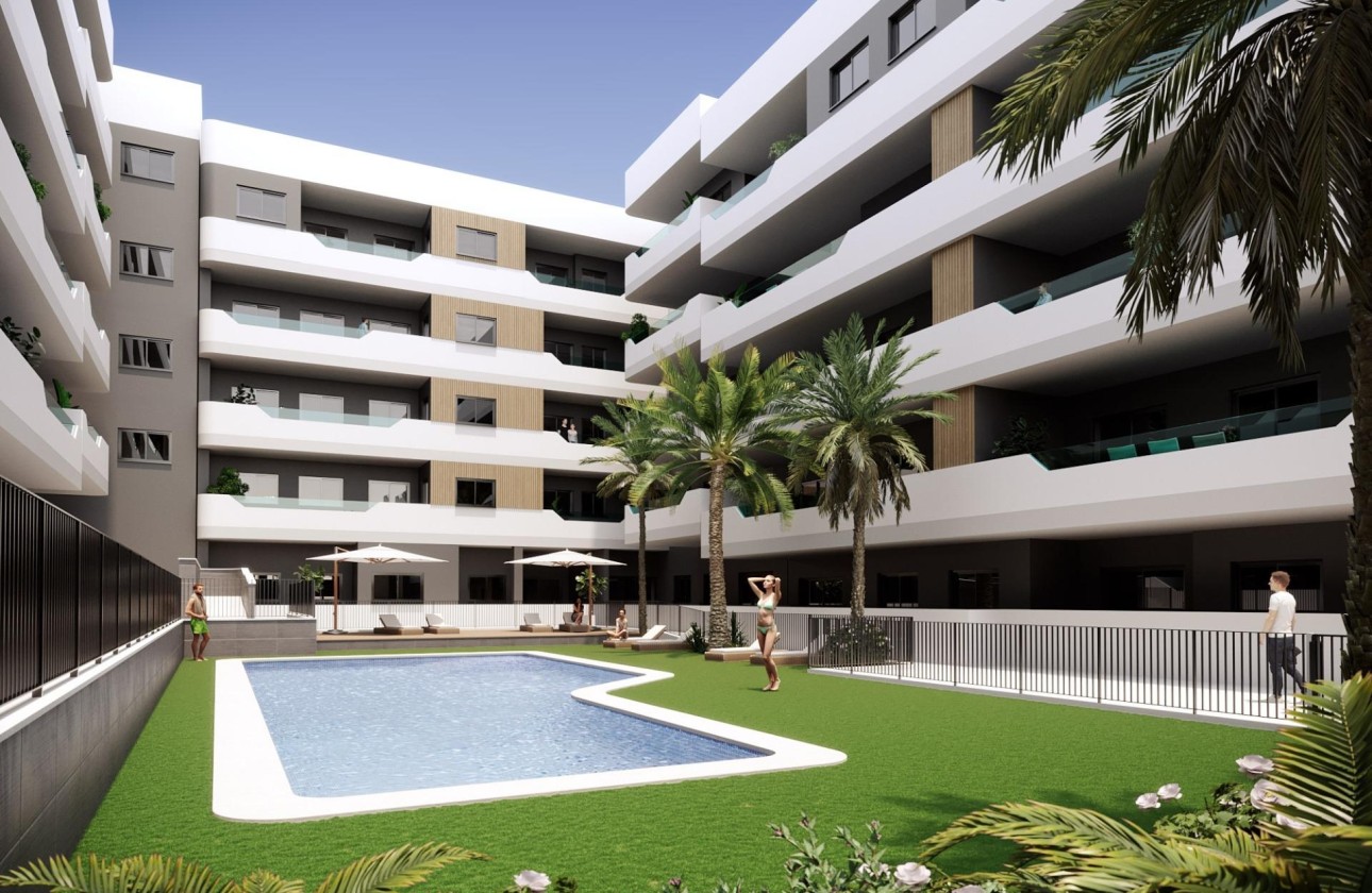 Nouvelle construction - Appartement -
Santa Pola - Estacion de autobuses