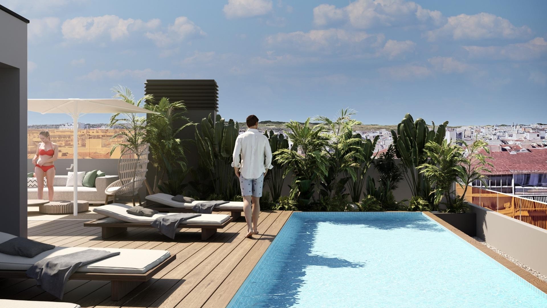 Nouvelle construction - Appartement -
Torrevieja - Center