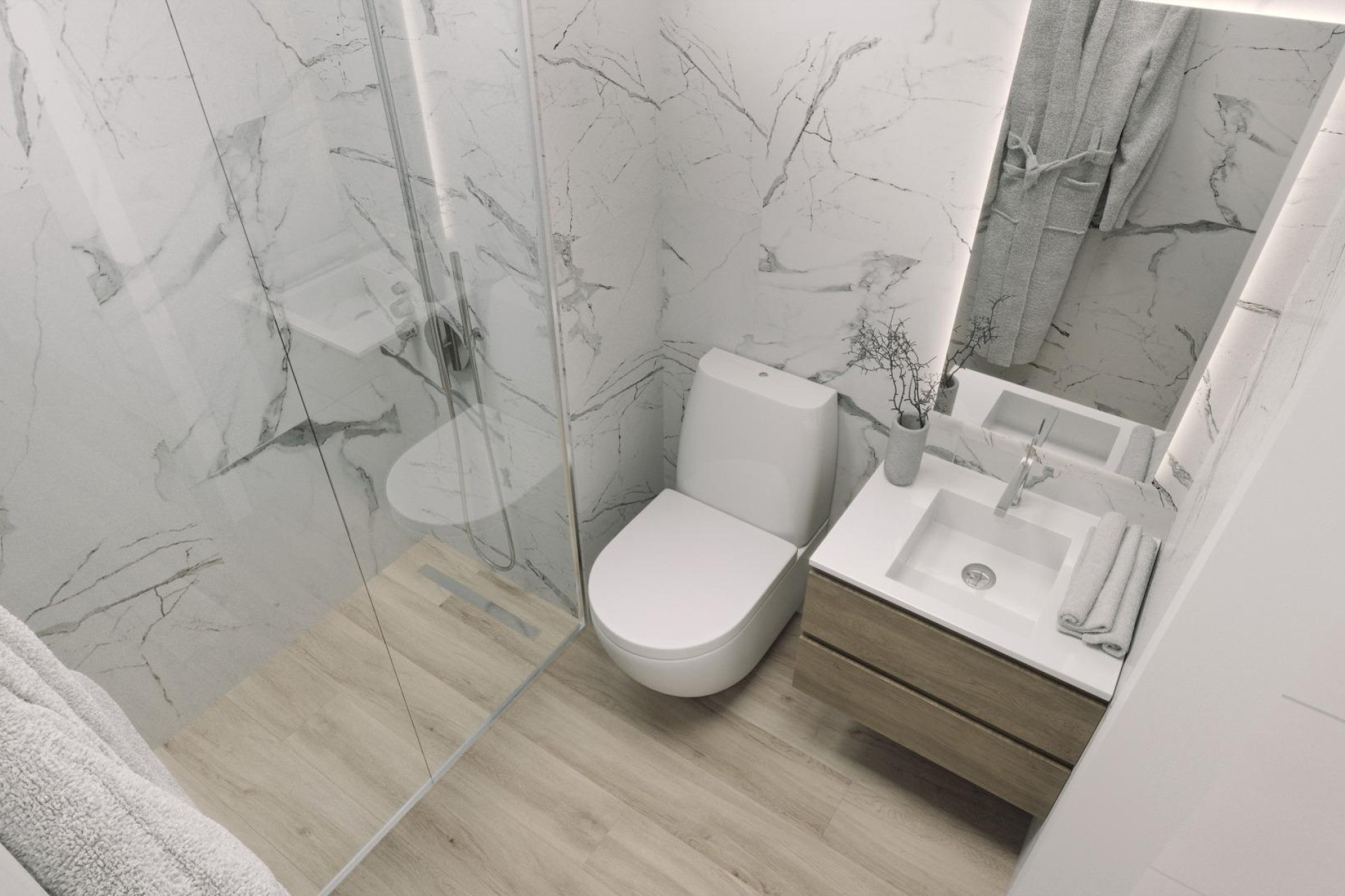 Nouvelle construction - Appartement -
Torrevieja - Center