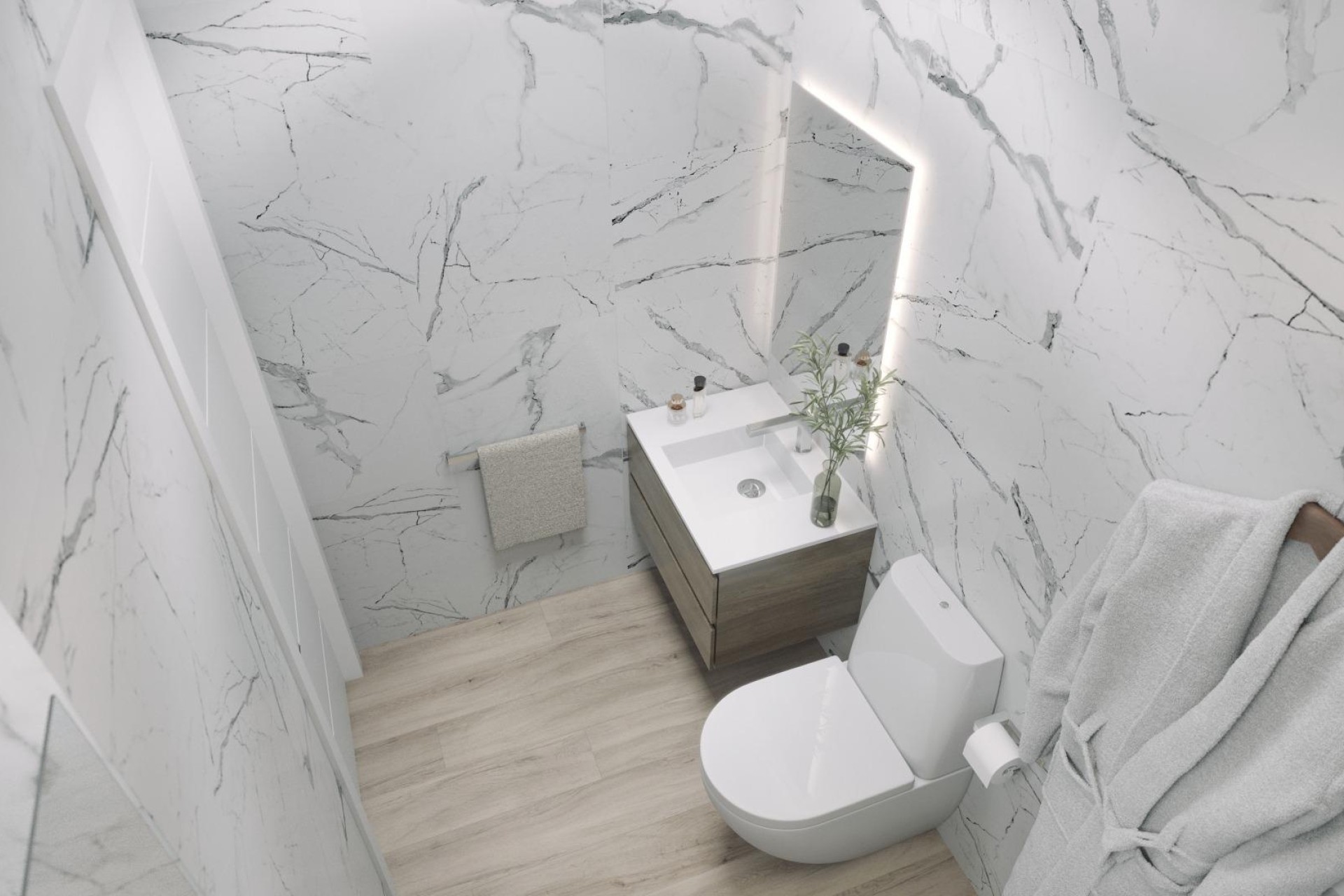 Nouvelle construction - Appartement -
Torrevieja - Center