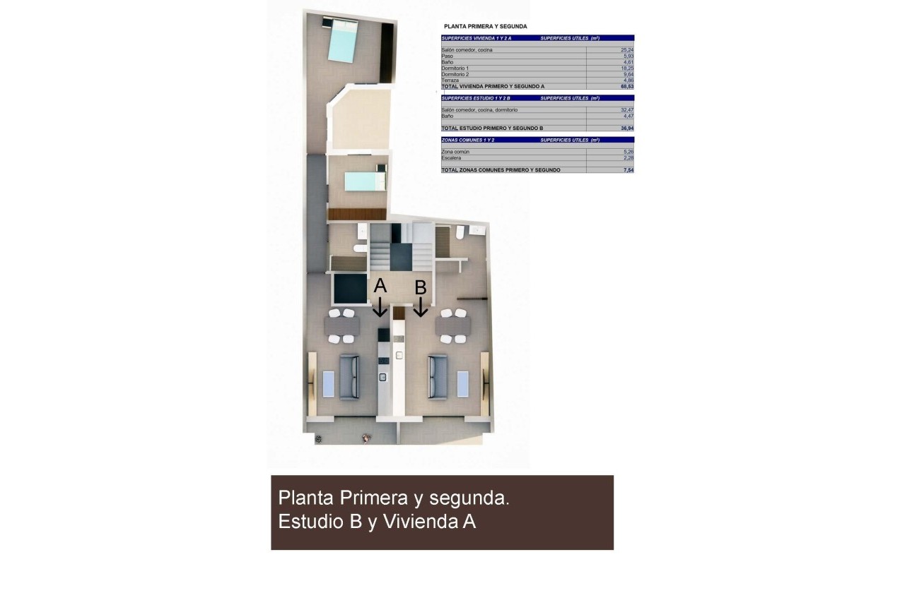 Nouvelle construction - Appartement -
Torrevieja - Center