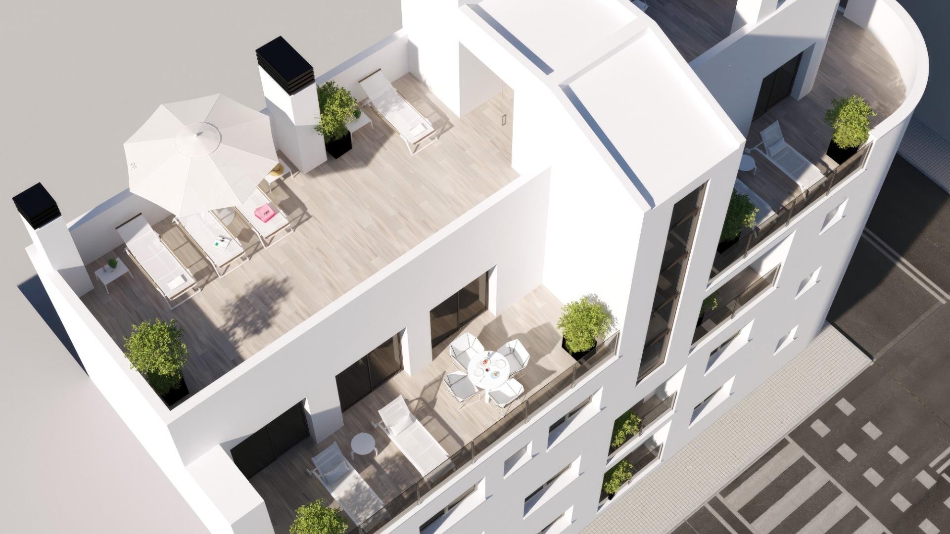 Nouvelle construction - Appartement -
Torrevieja - Center