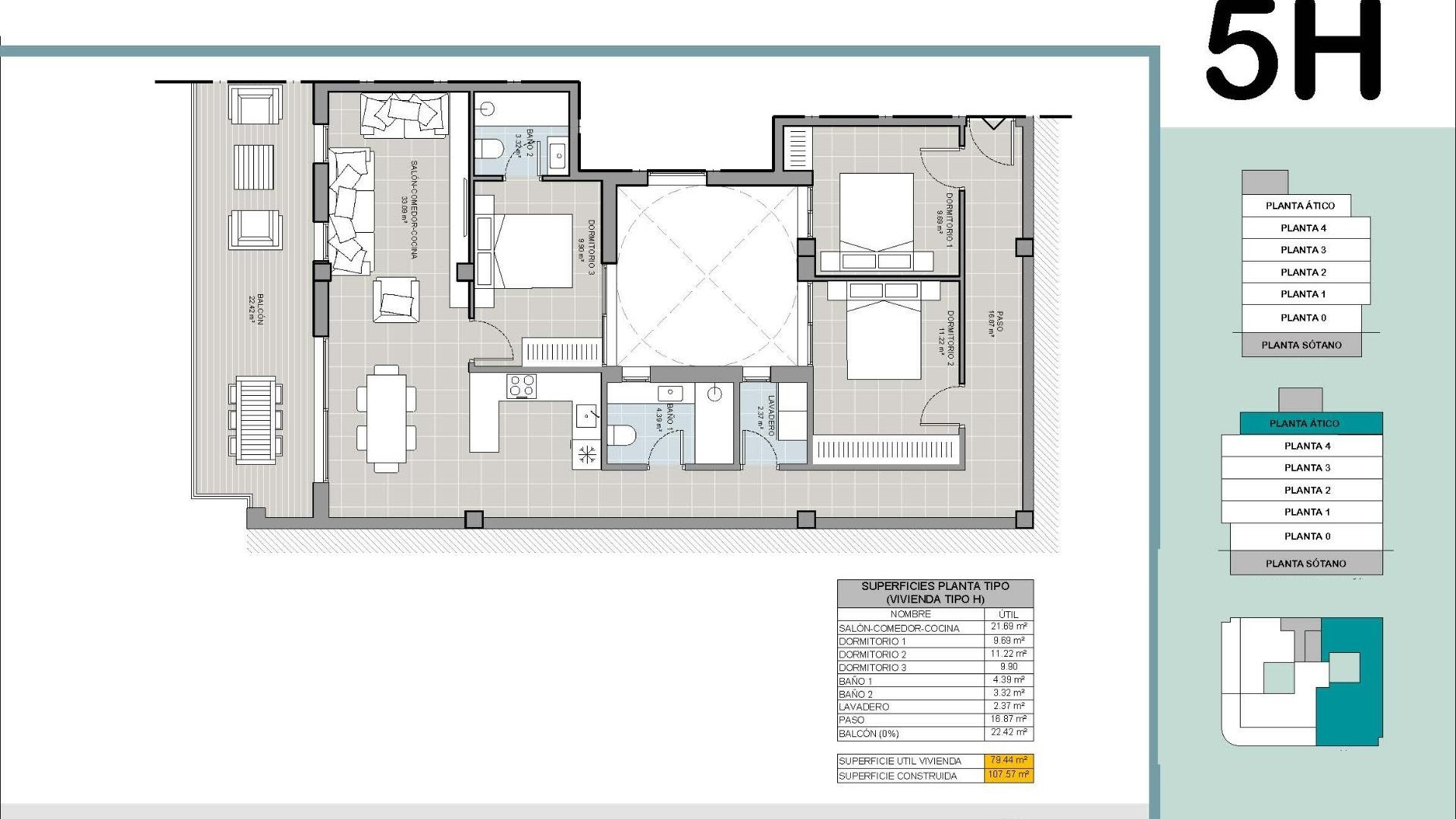 Nouvelle construction - Appartement -
Torrevieja - El Acequión