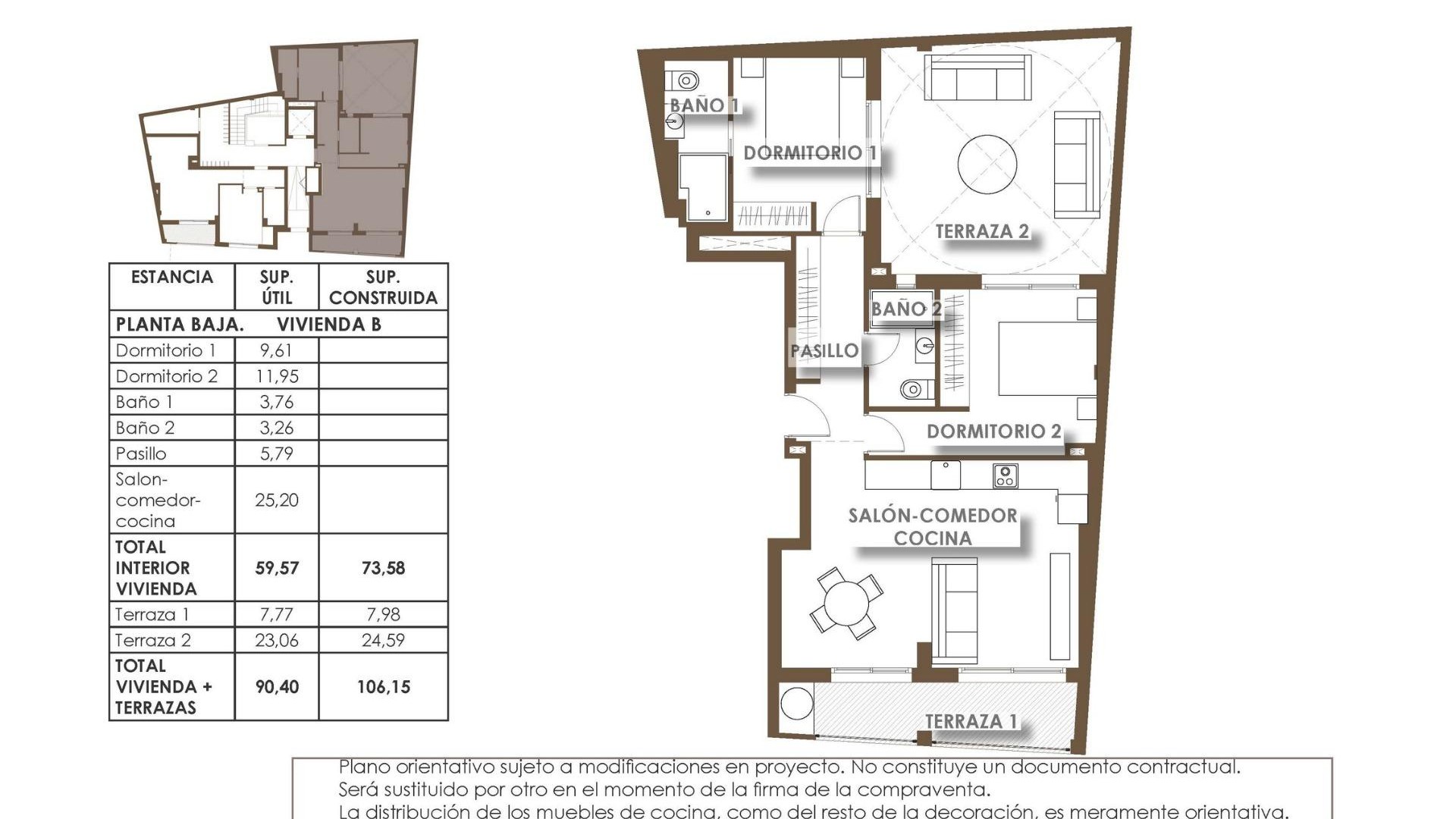 Nouvelle construction - Appartement -
Torrevieja - Playa de El Cura