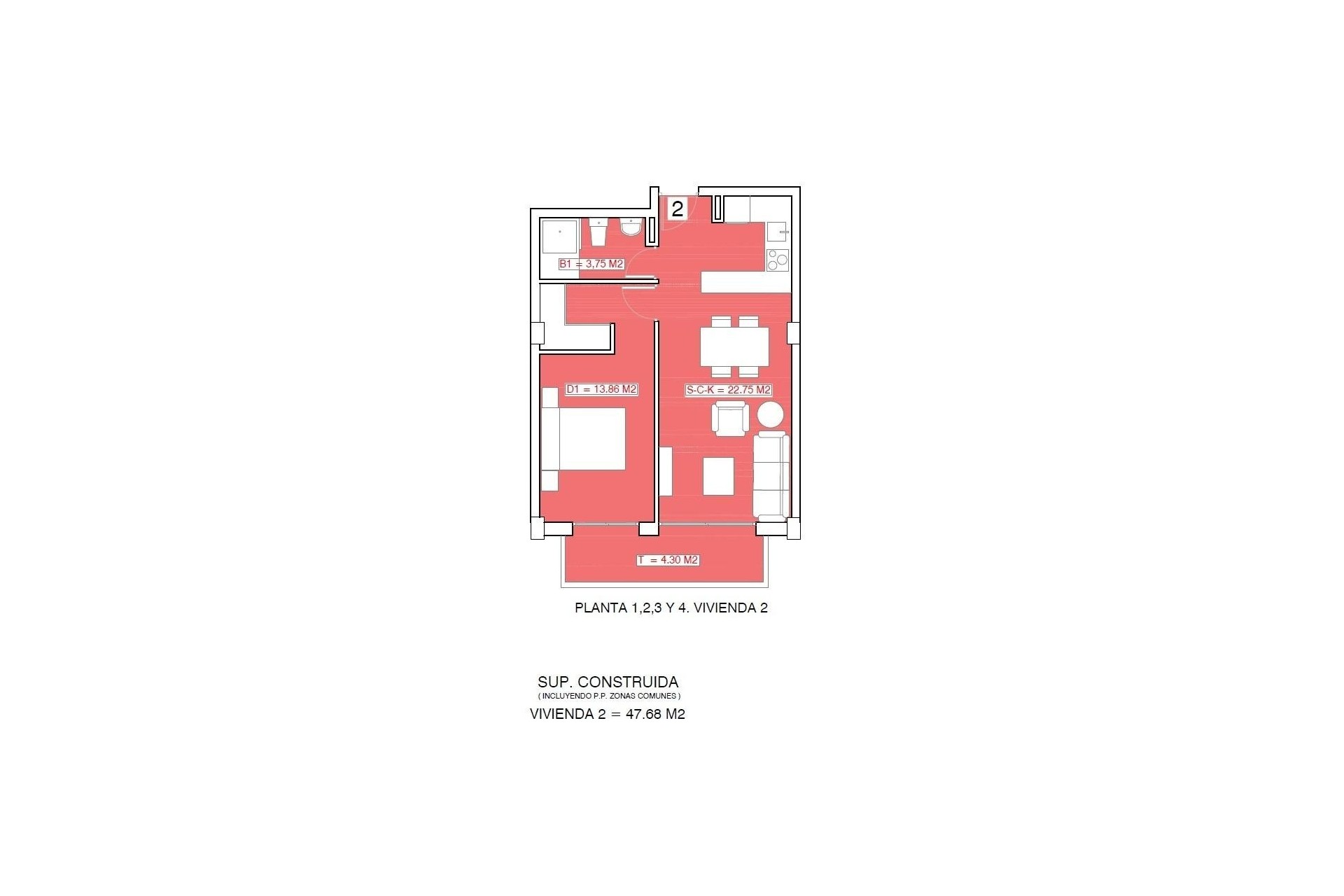 Nouvelle construction - Appartement -
Torrevieja - Playa El Acequión