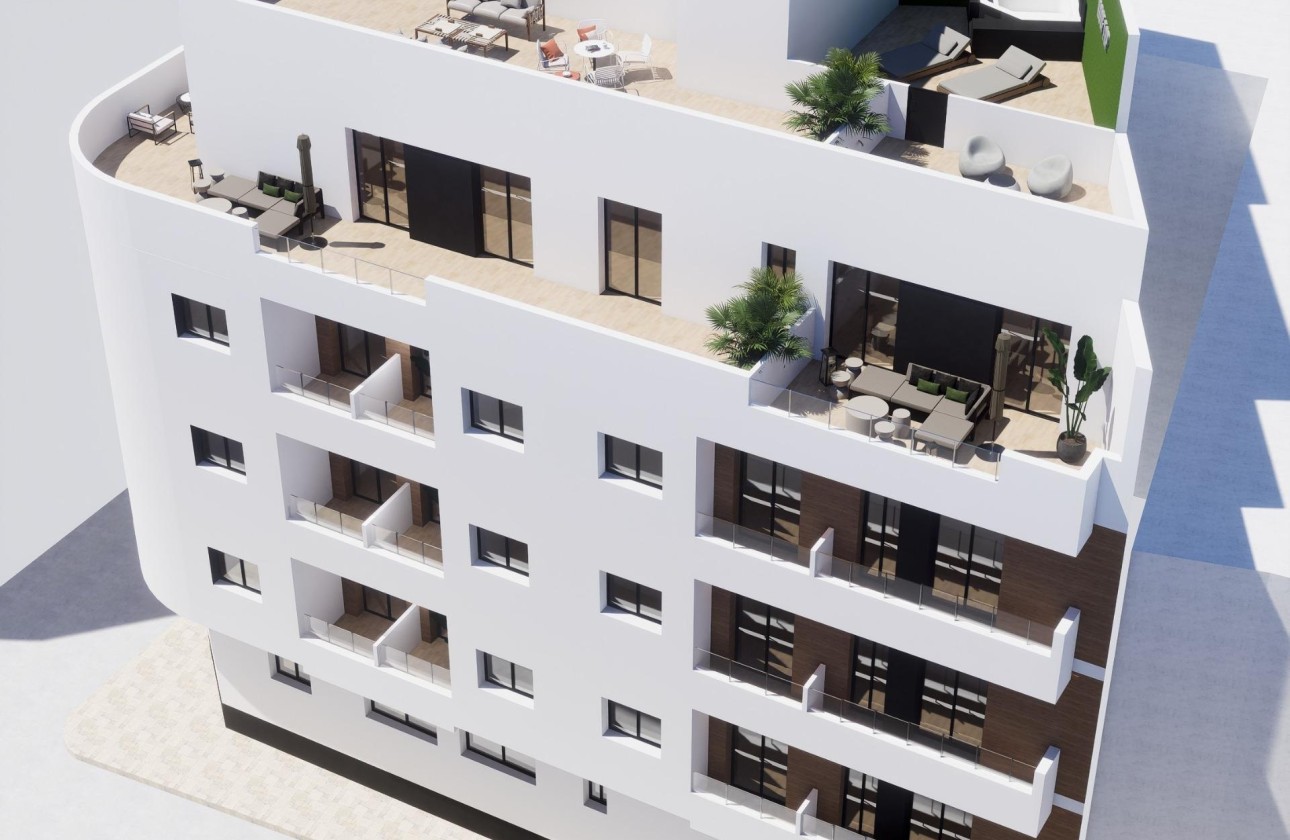 Nouvelle construction - Appartement -
Torrevieja - pueblo