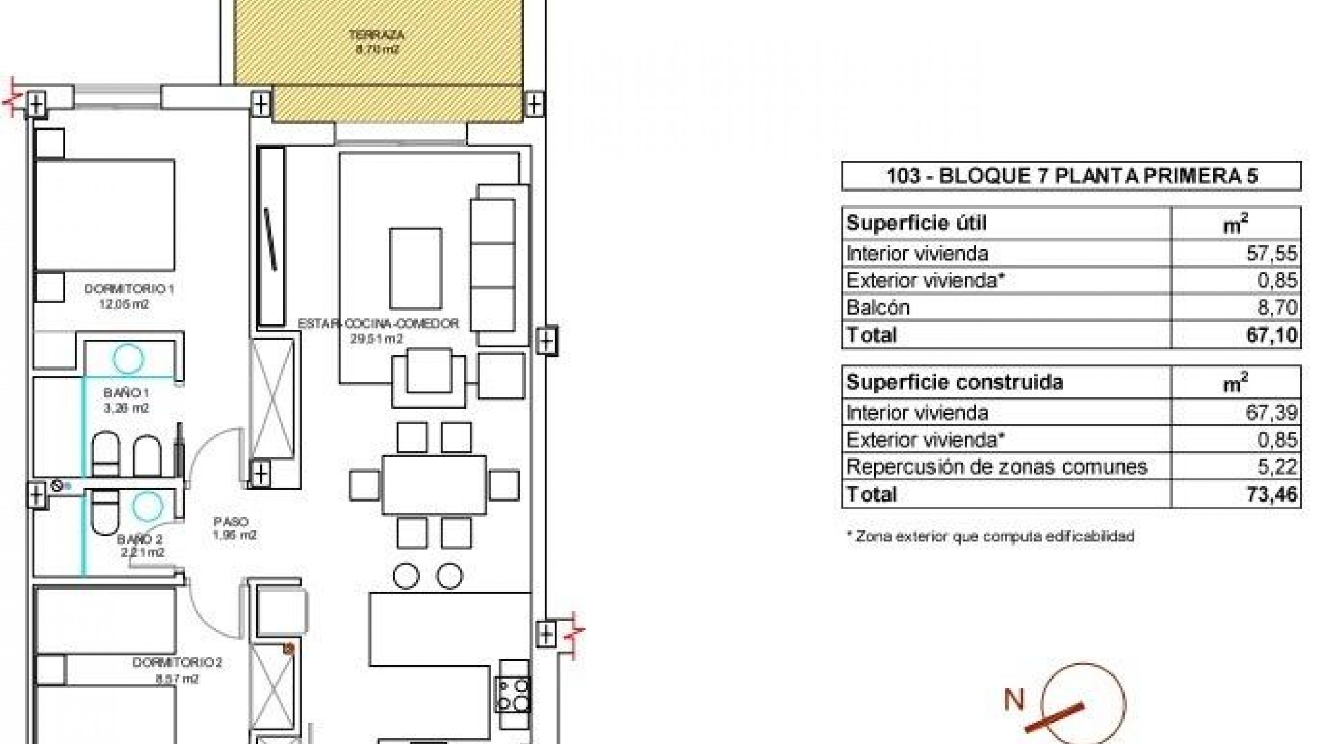 Nouvelle construction - Appartement -
Vera - El Playazo