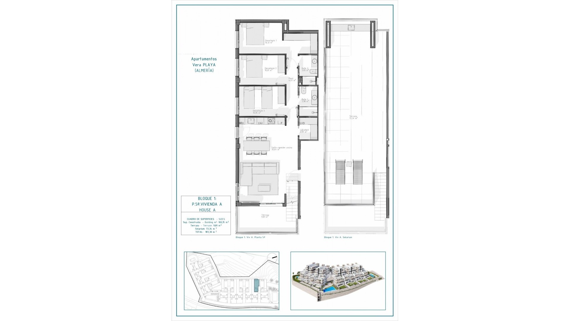Nouvelle construction - Appartement -
Vera - Pueblo Salinas