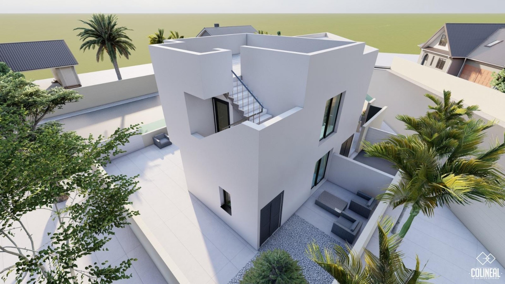 Nouvelle construction - Halfvrijstaande villa -
Benijofar