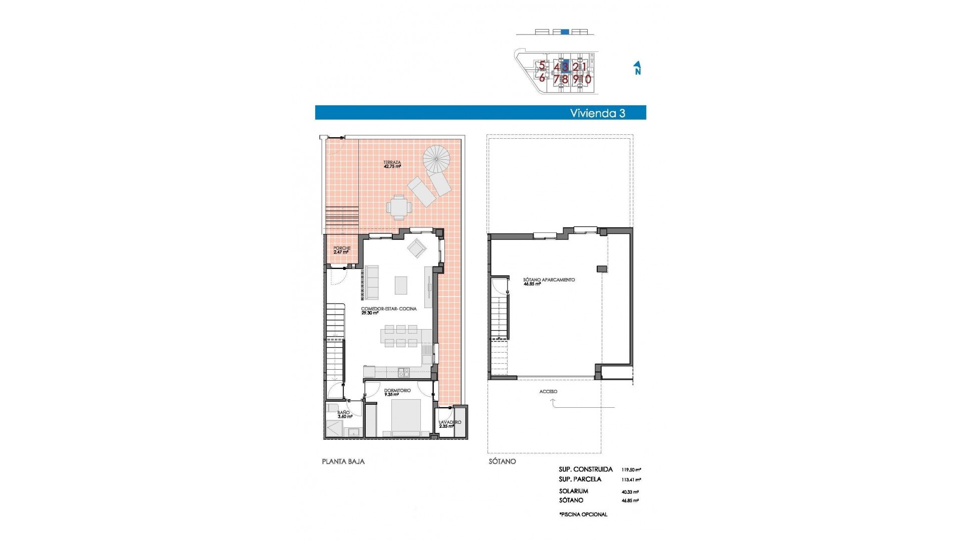 Nouvelle construction - Halfvrijstaande villa -
Bigastro - pueblo
