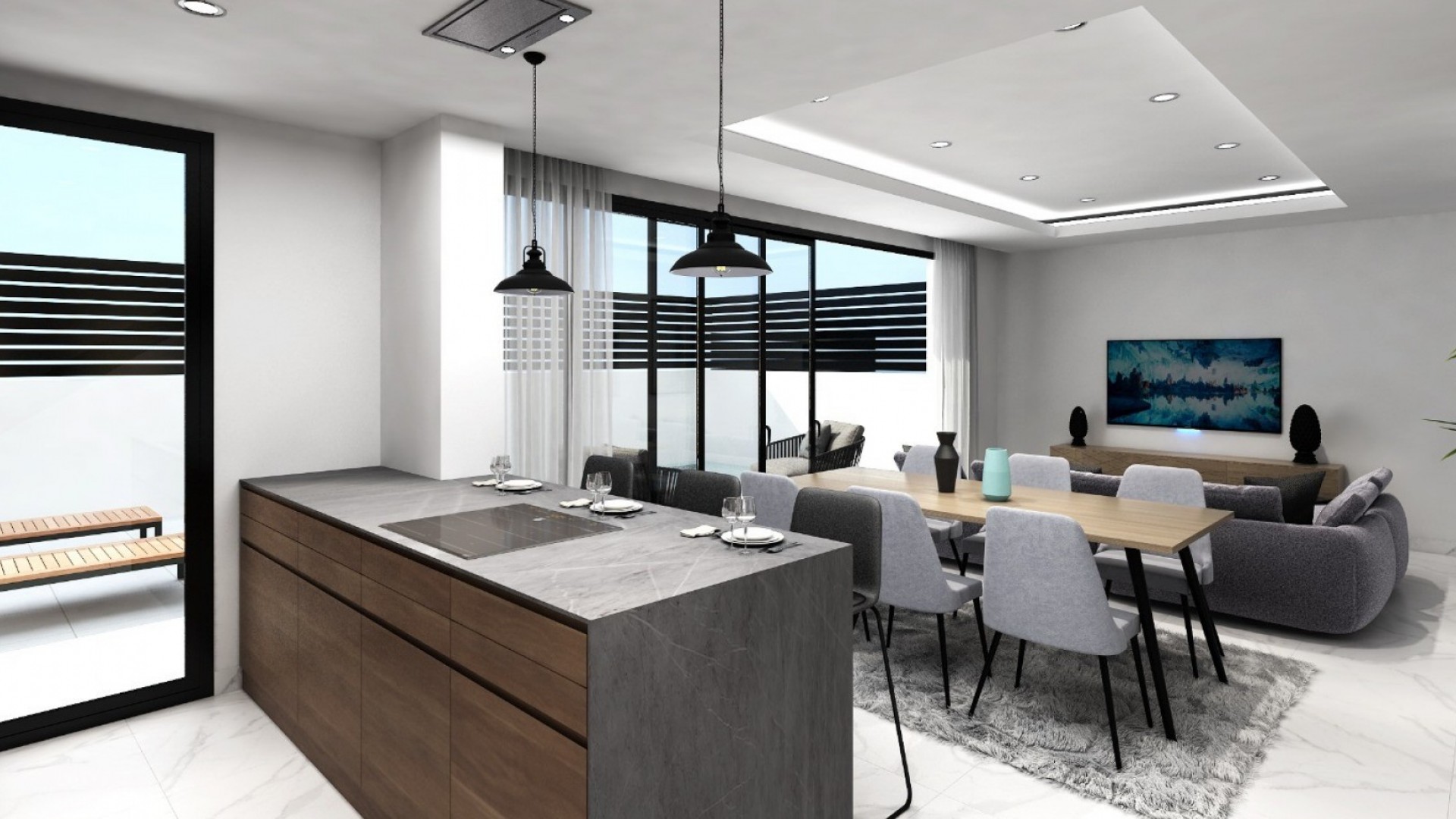 Nouvelle construction - Halfvrijstaande villa -
Los Montesinos