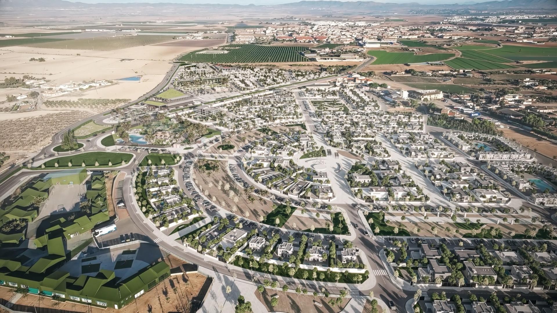 Nouvelle construction - Halfvrijstaande villa -
Torre Pacheco - El Alba