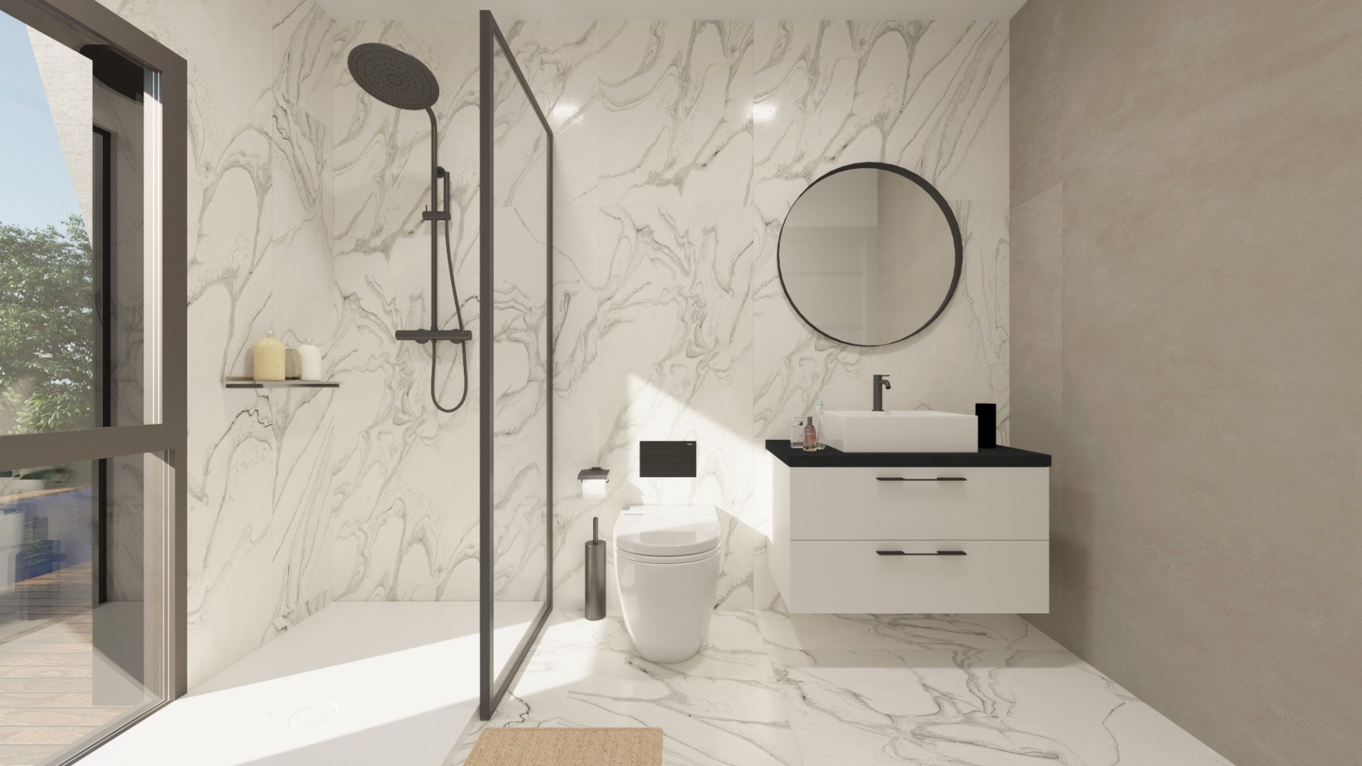 Nouvelle construction - Halfvrijstaande villa -
Torrevieja - Nueva Torrevieja - Aguas Nuevas