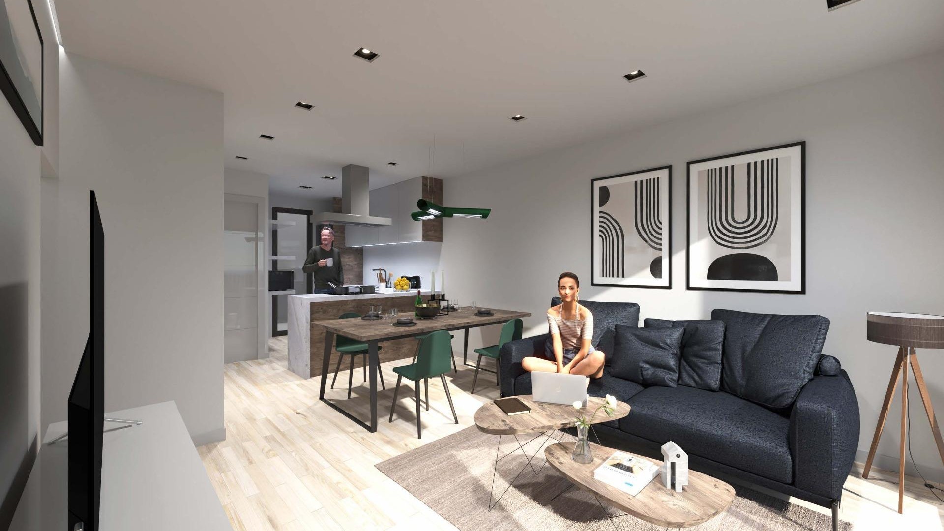 Nouvelle construction - Maison de ville -
Dolores - Sector 2