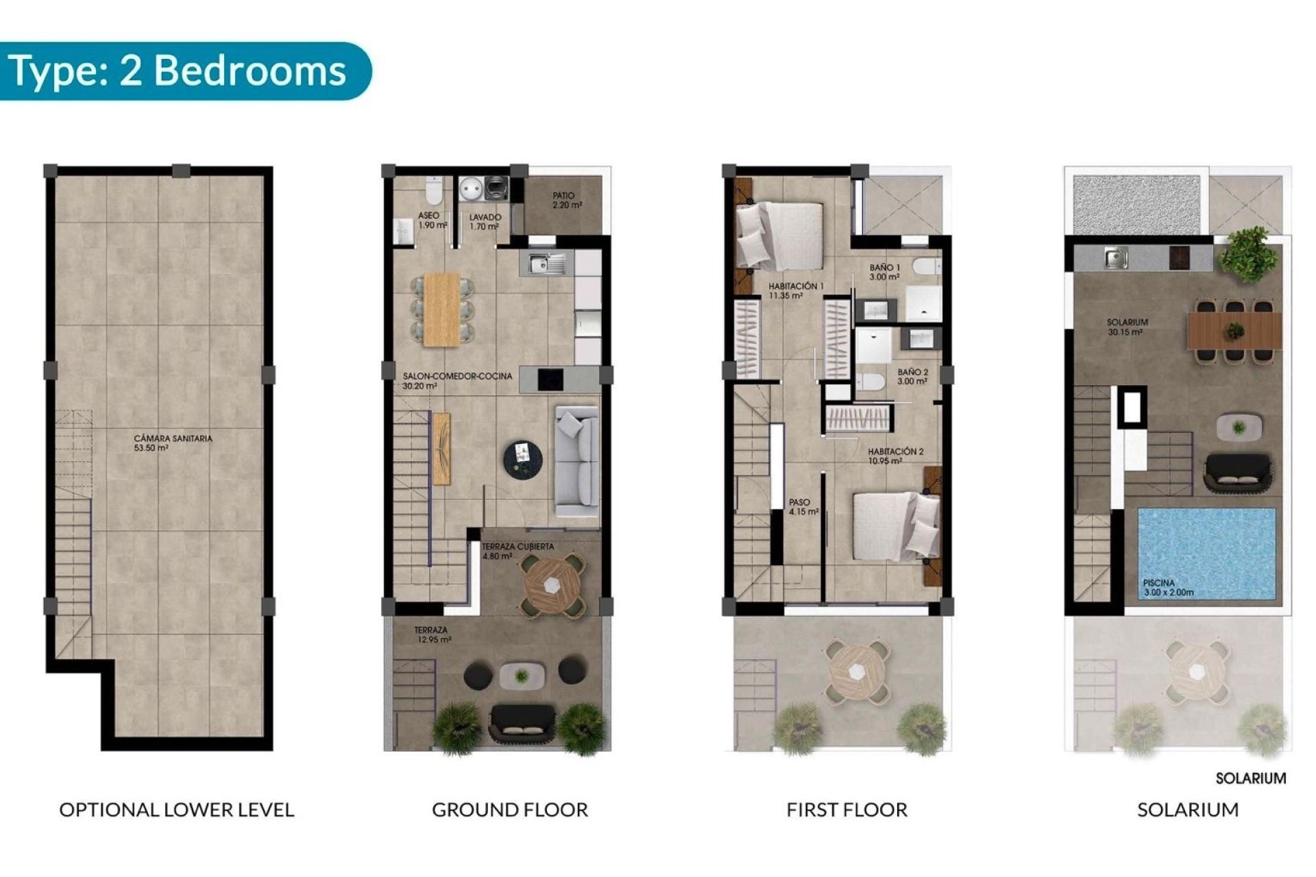 Nouvelle construction - Maison de ville -
Dolores - Sector 3