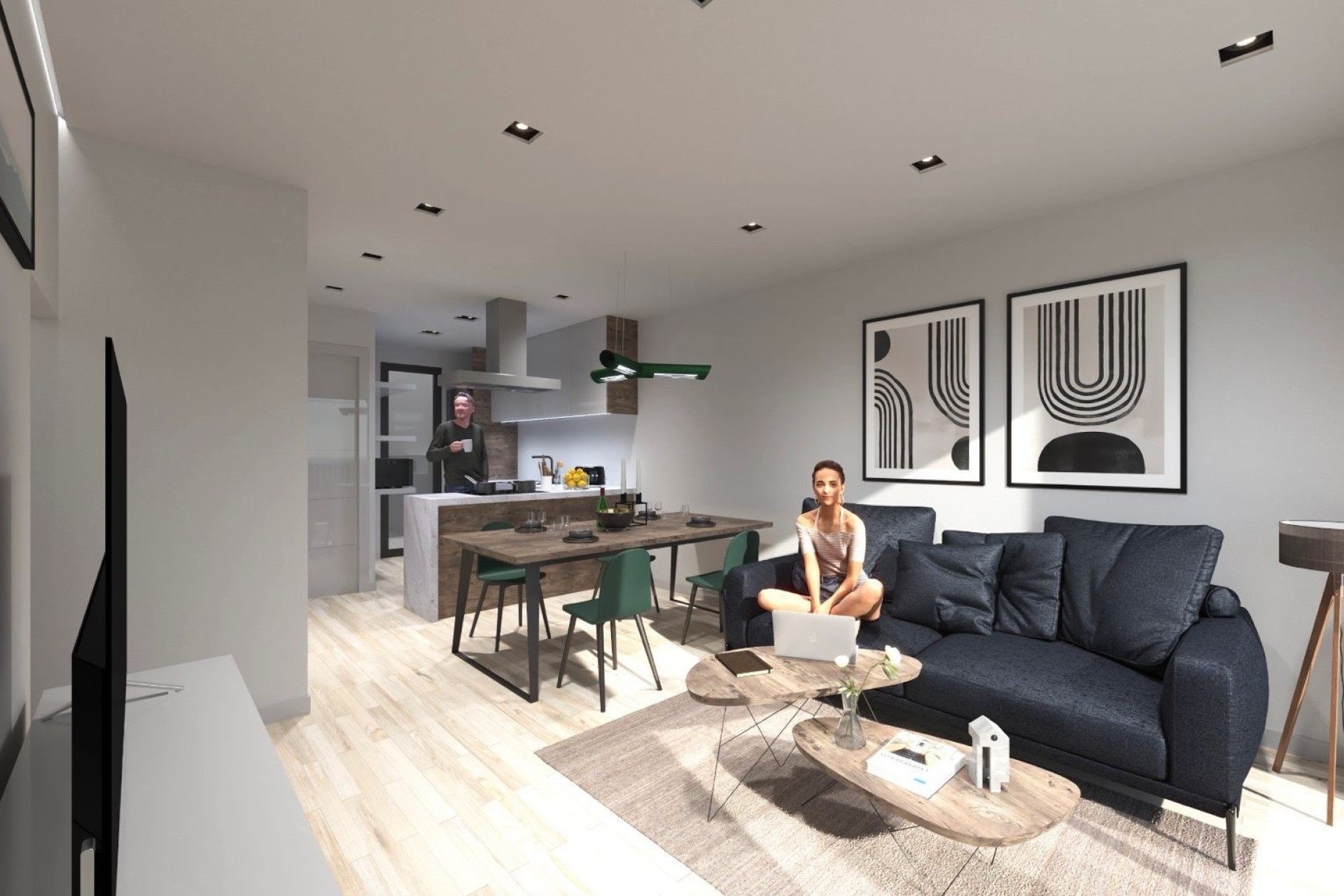 Nouvelle construction - Maison de ville -
Dolores - Sector 3