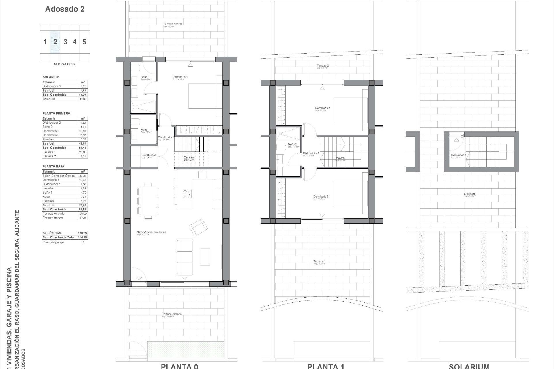 Nouvelle construction - Maison de ville -
Guardamar del Segura - El Raso
