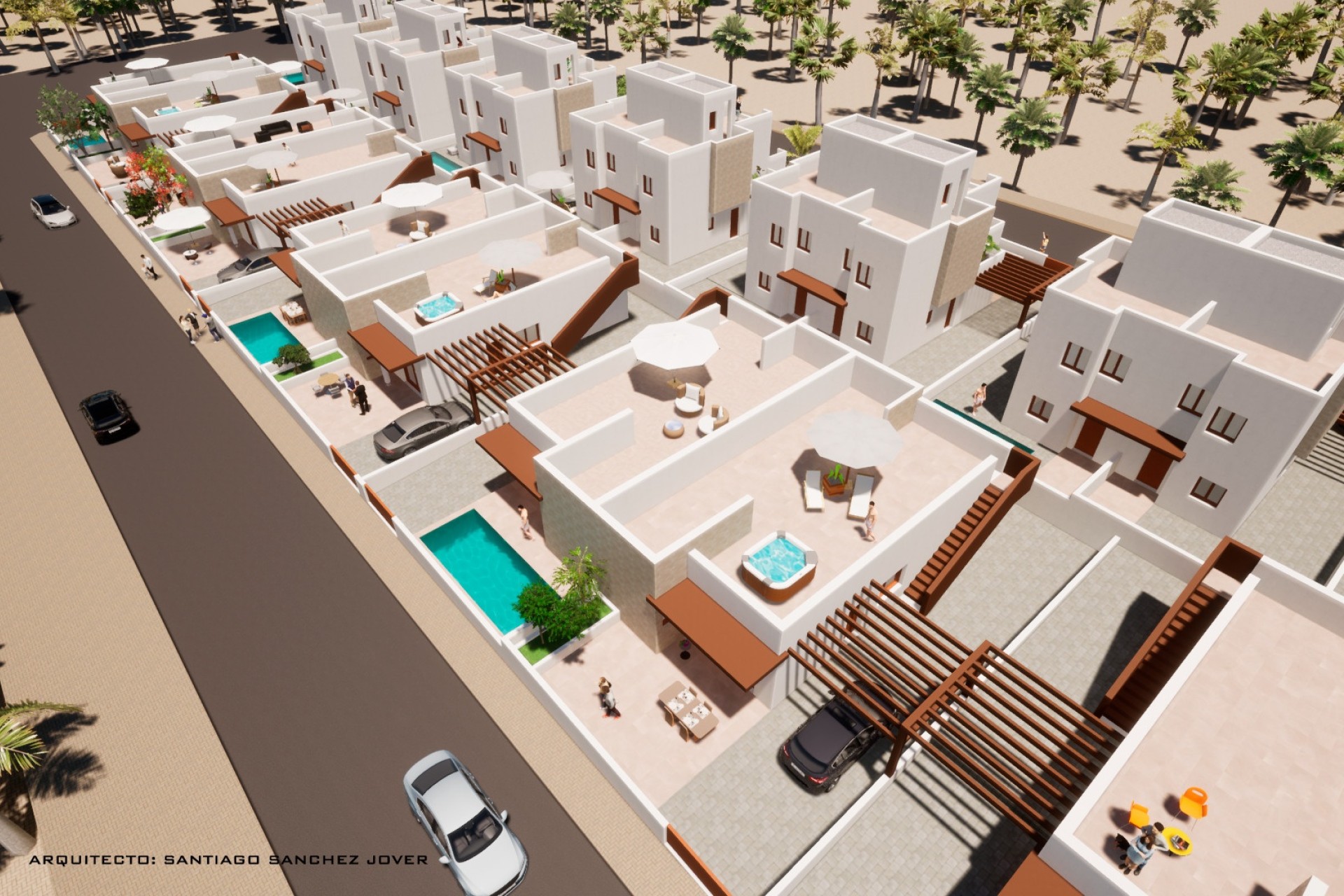 Nouvelle construction - Maison de ville -
Mazarron - Mazarrón