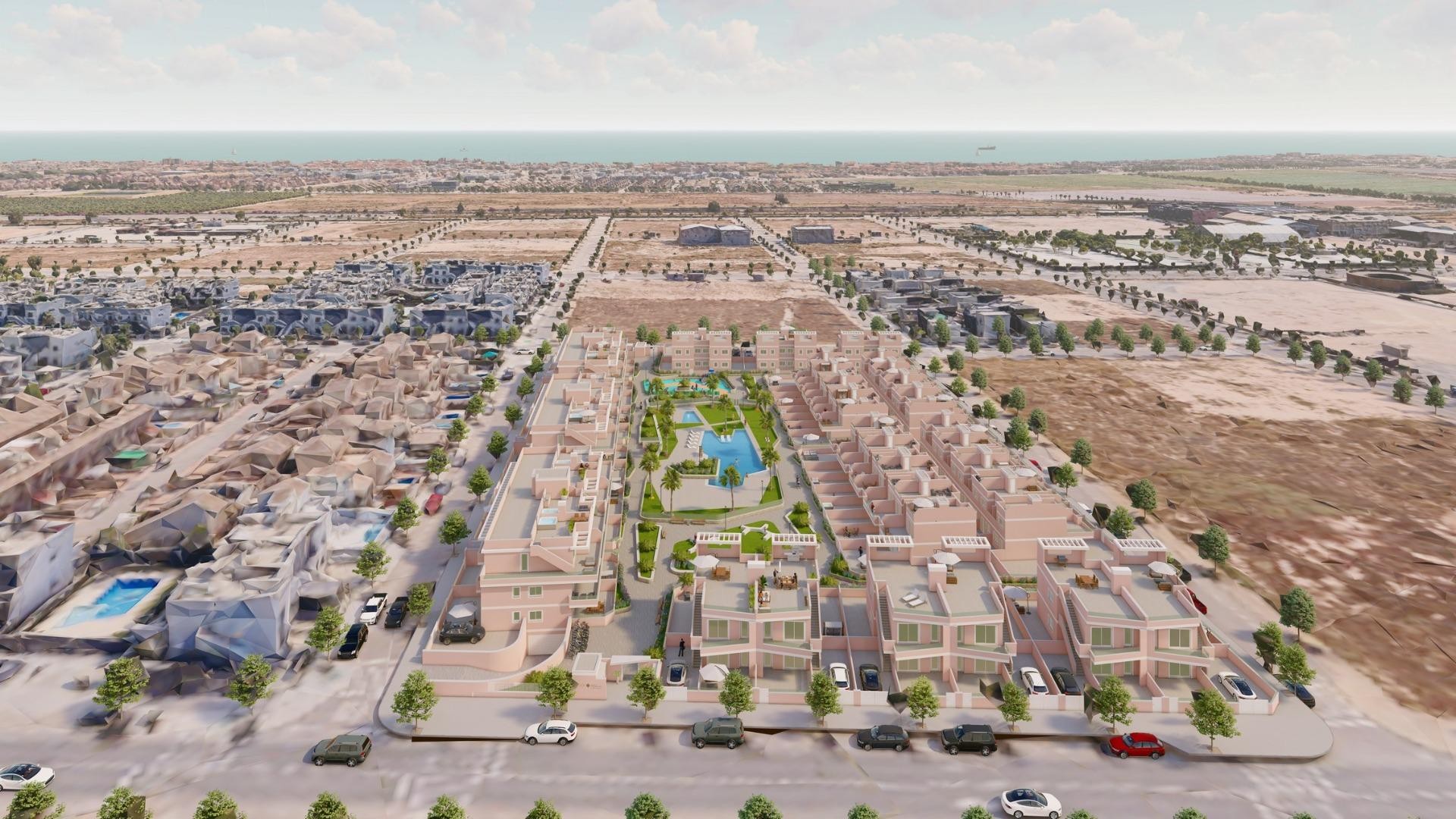 Nouvelle construction - Maison de ville -
Pilar de la Horadada - Lo Monte