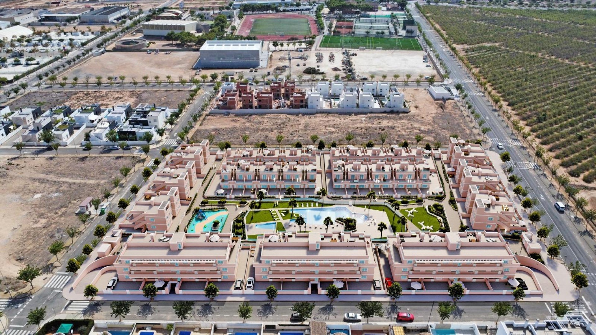 Nouvelle construction - Maison de ville -
Pilar de la Horadada - Lo Monte