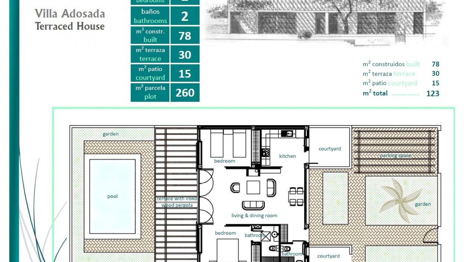 Nouvelle construction - Maison de ville -
Sucina - Peraleja Golf