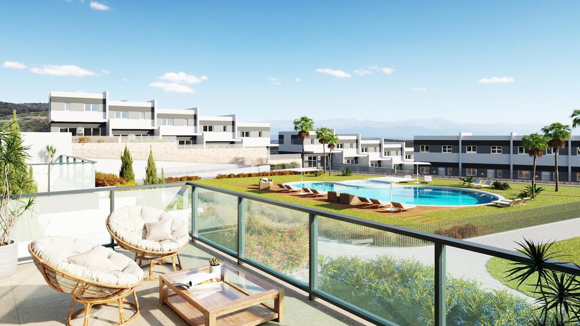 Nouvelle construction - Stadswoning -
Finestrat - Balcón de finestrat