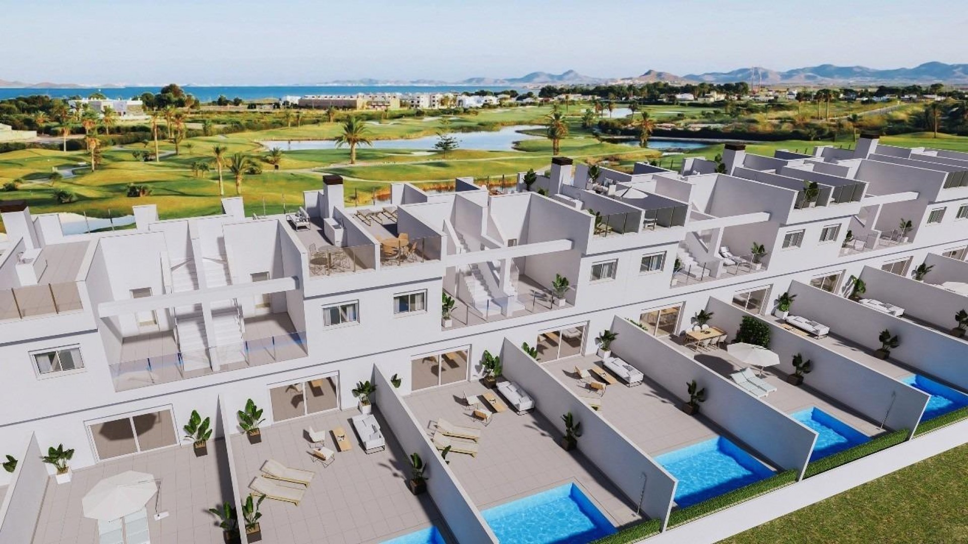 Nouvelle construction - Stadswoning -
Los Alcazares - Serena Golf