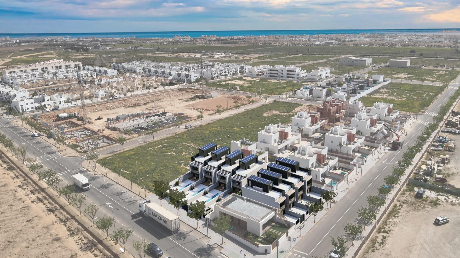 Nouvelle construction - Stadswoning -
Pilar de la Horadada - Lo Monte