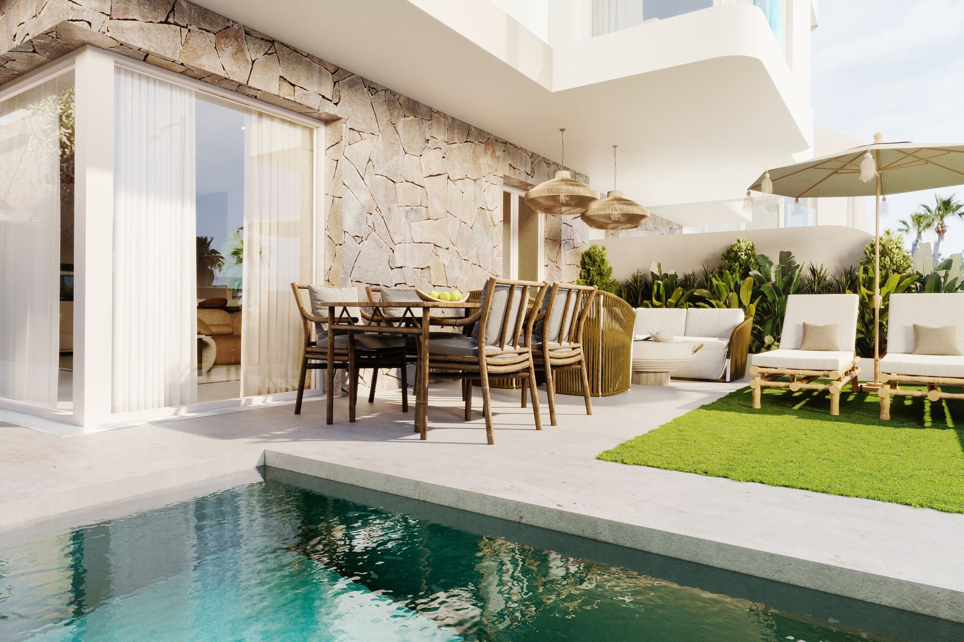 Nouvelle construction - Stadswoning -
Ventanicas-el Cantal