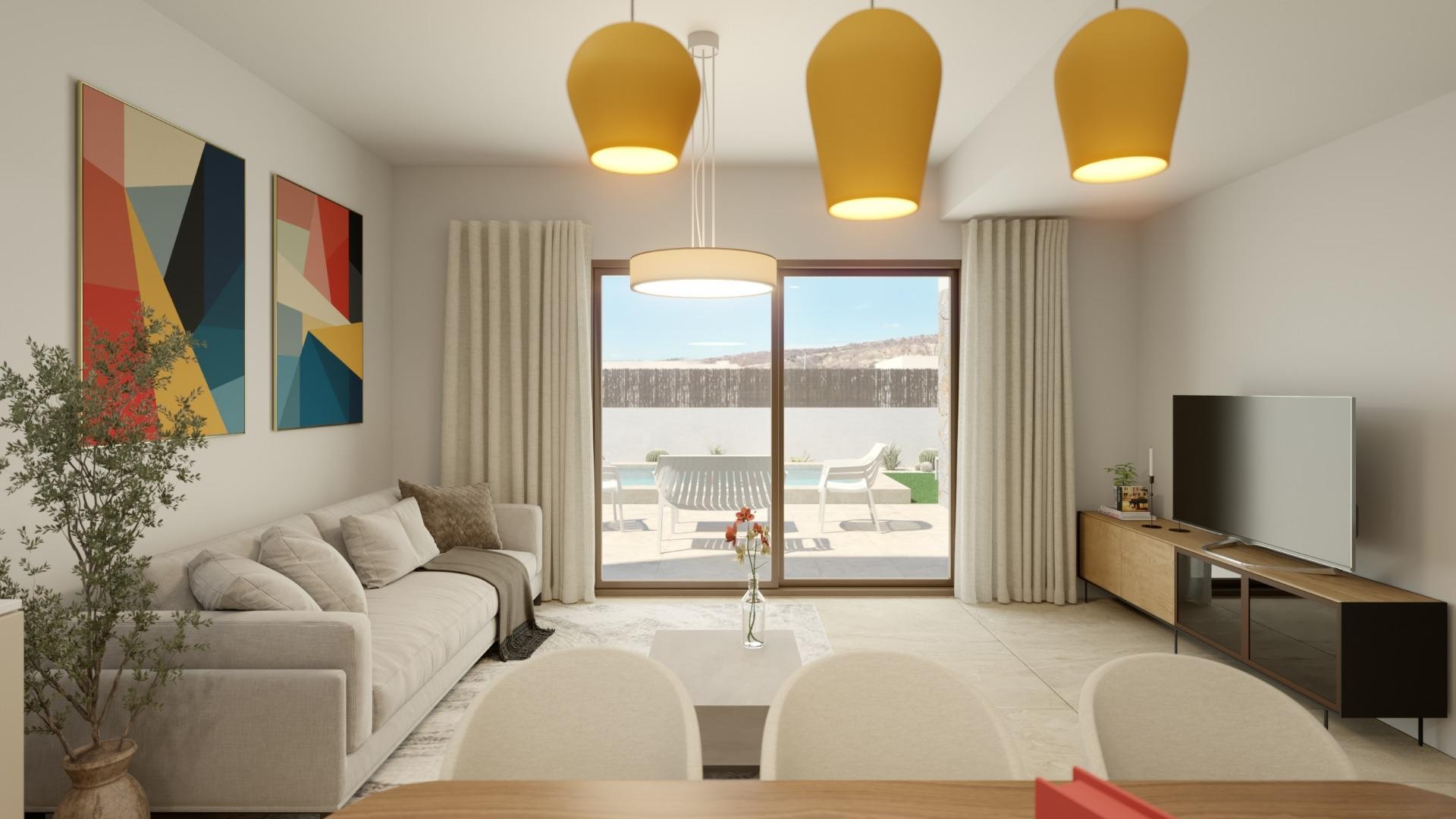 Nouvelle construction - Villa Individuelle -
Algorfa - La Finca Golf