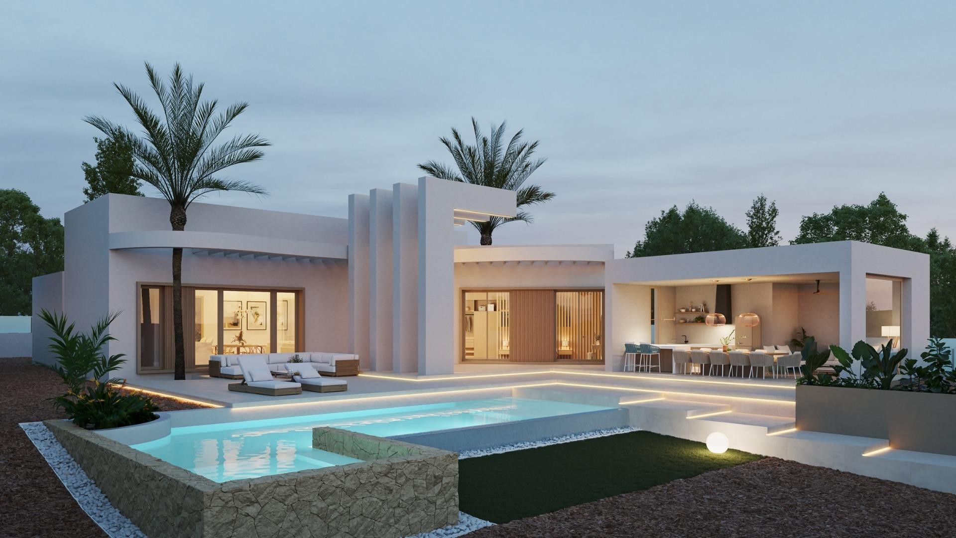 Nouvelle construction - Villa Individuelle -
Algorfa - Lomas de la Juliana