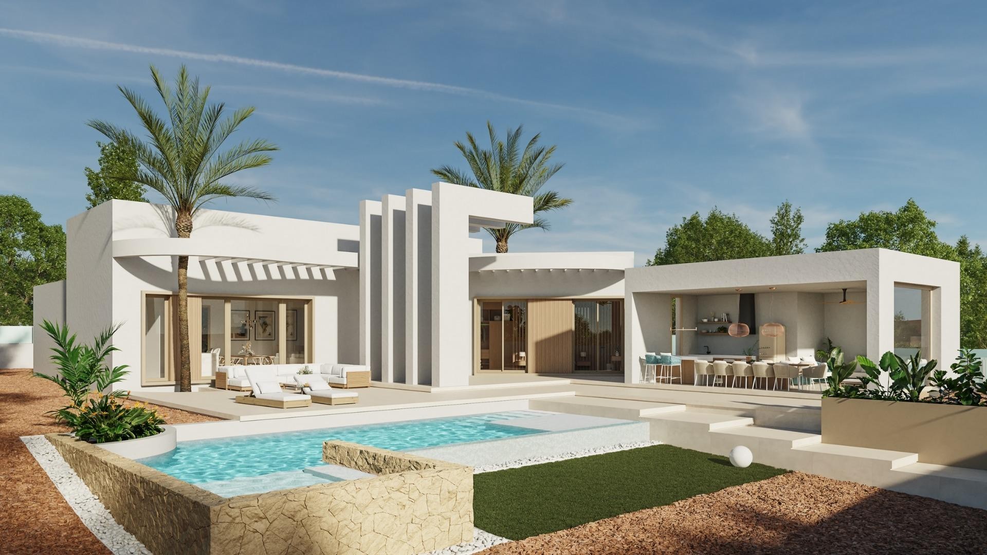 Nouvelle construction - Villa Individuelle -
Algorfa - Lomas de la Juliana