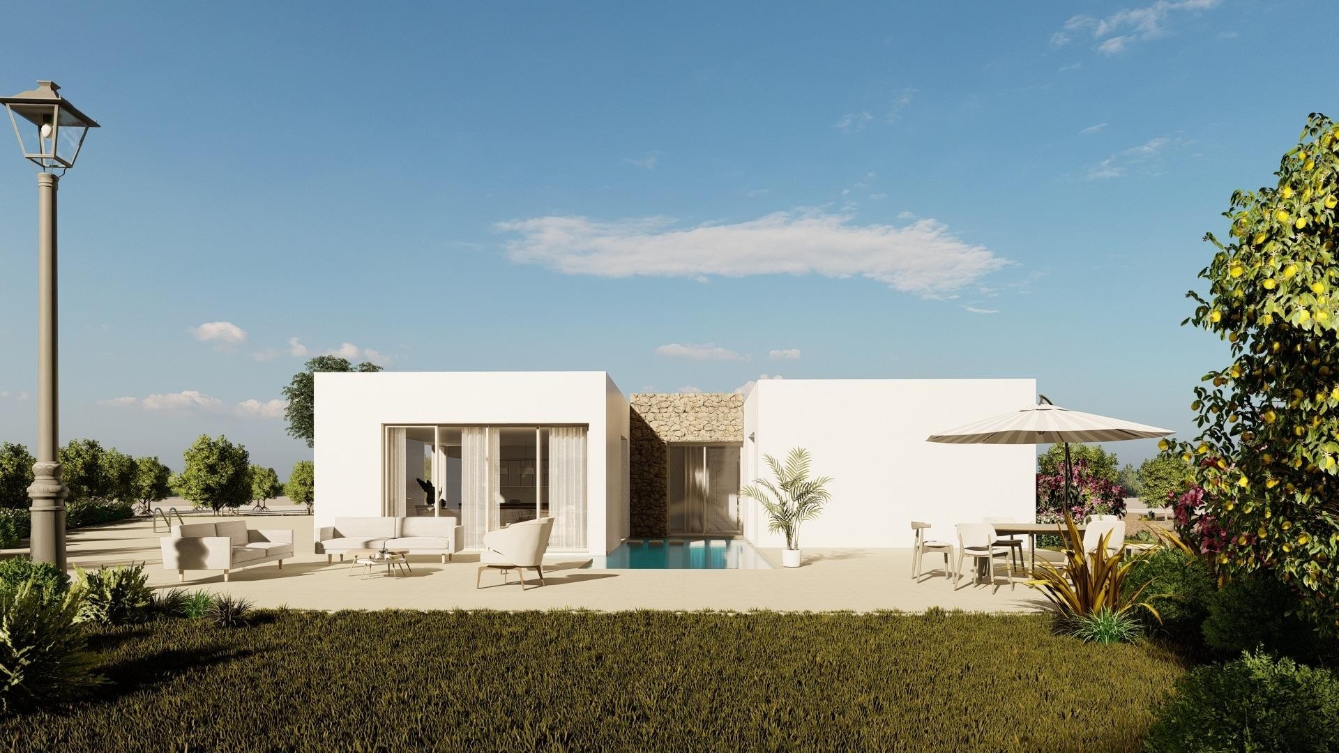 Nouvelle construction - Villa Individuelle -
Algorfa - Lomas de la Juliana