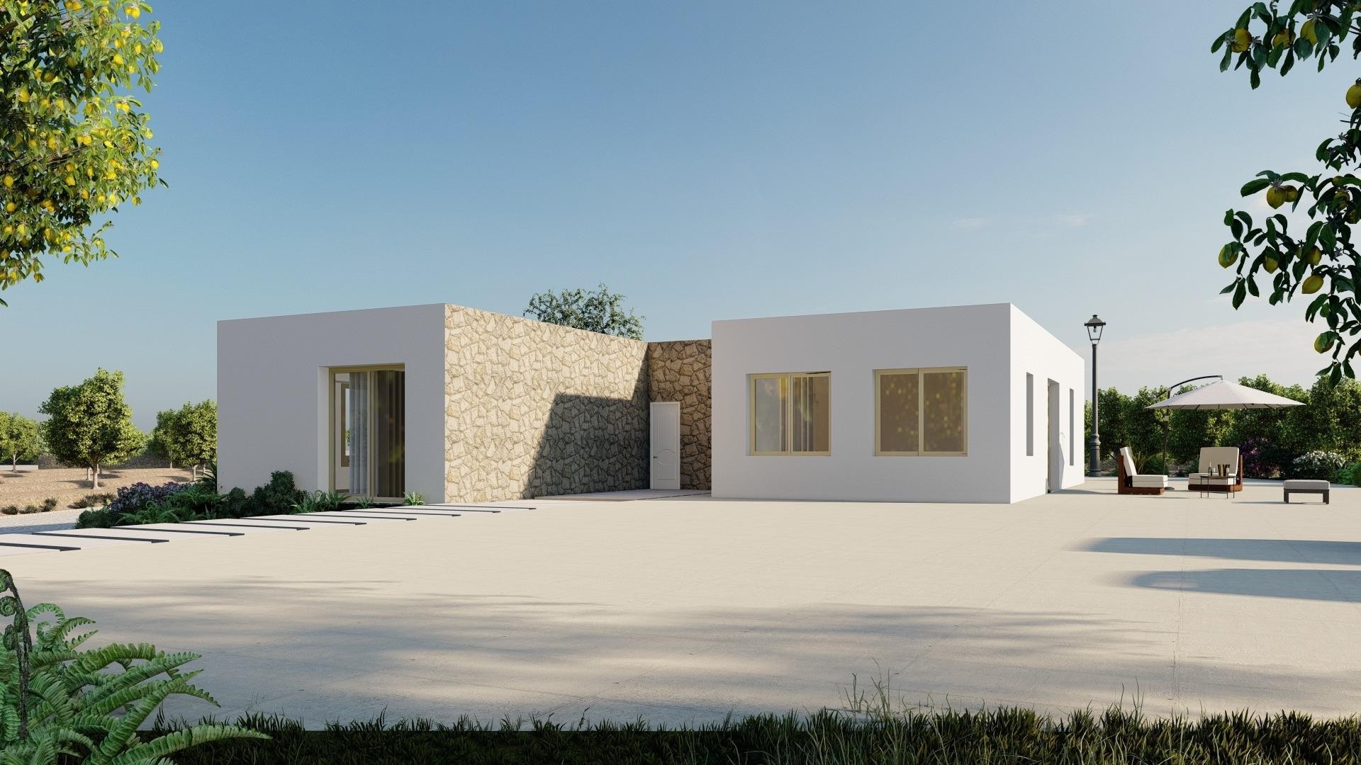 Nouvelle construction - Villa Individuelle -
Algorfa - Lomas de la Juliana