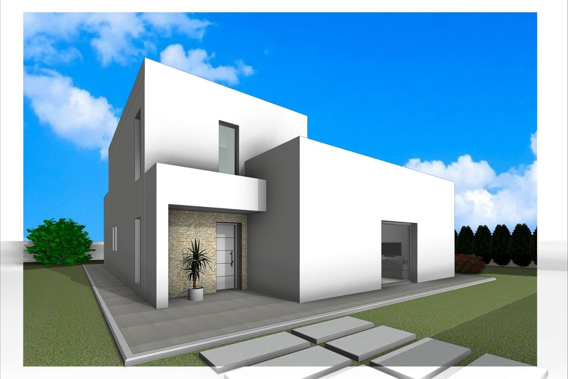 Nouvelle construction - Villa Individuelle -
Aspe - Poligono 19