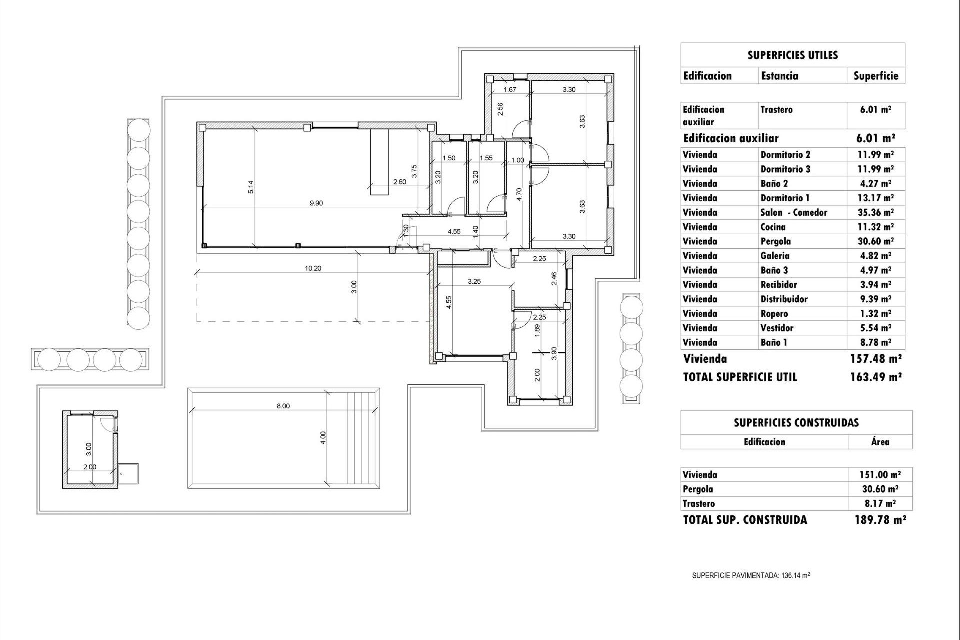 Nouvelle construction - Villa Individuelle -
Aspe - Poligono 19