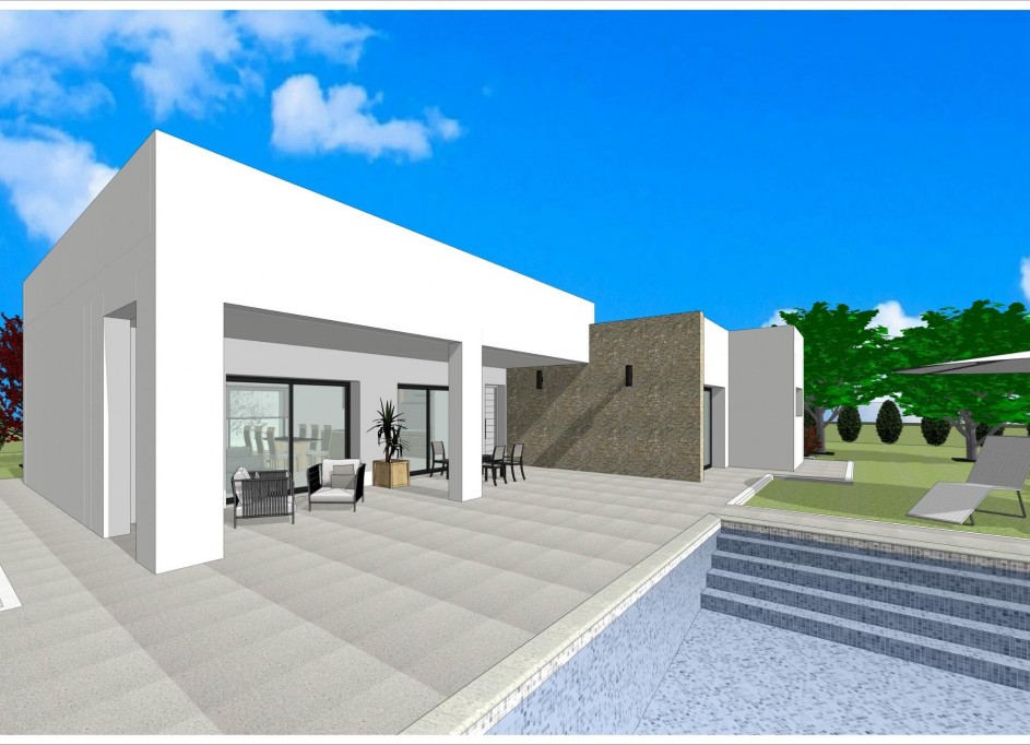 Nouvelle construction - Villa Individuelle -
Aspe - Poligono 19