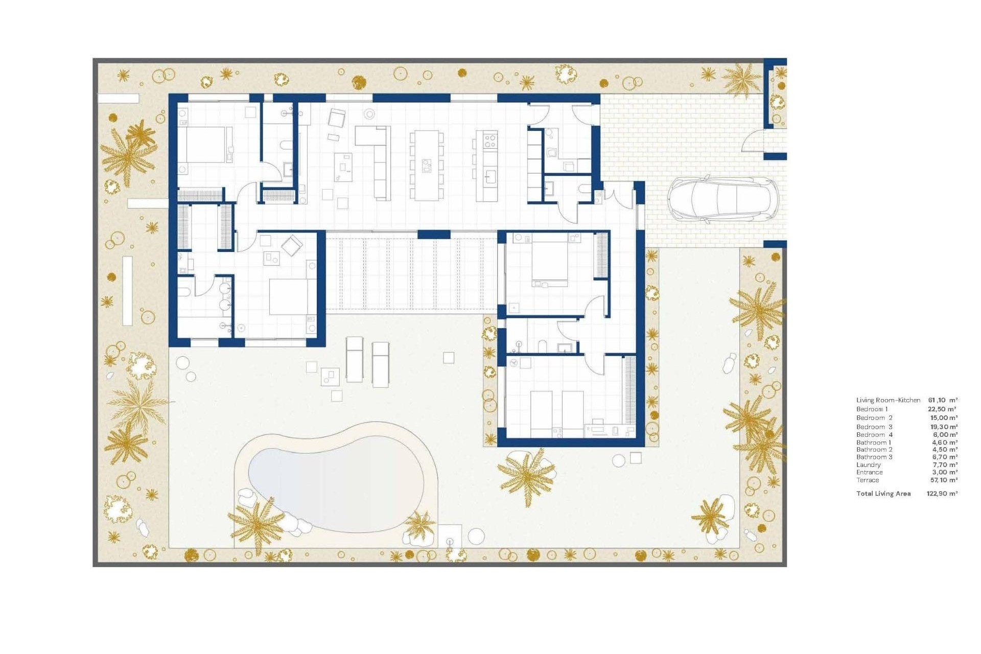 Nouvelle construction - Villa Individuelle -
Baños y Mendigo - Altaona Golf & Country Village