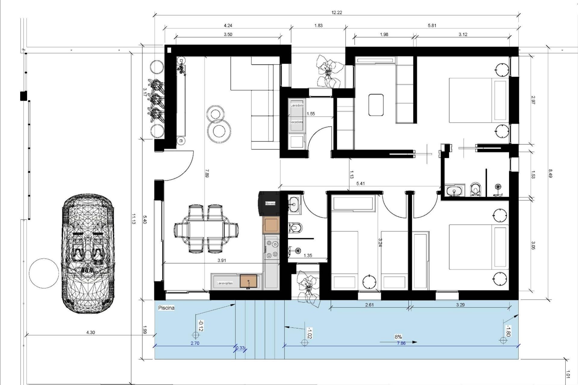 Nouvelle construction - Villa Individuelle -
Benijofar - Urb. Monteazul