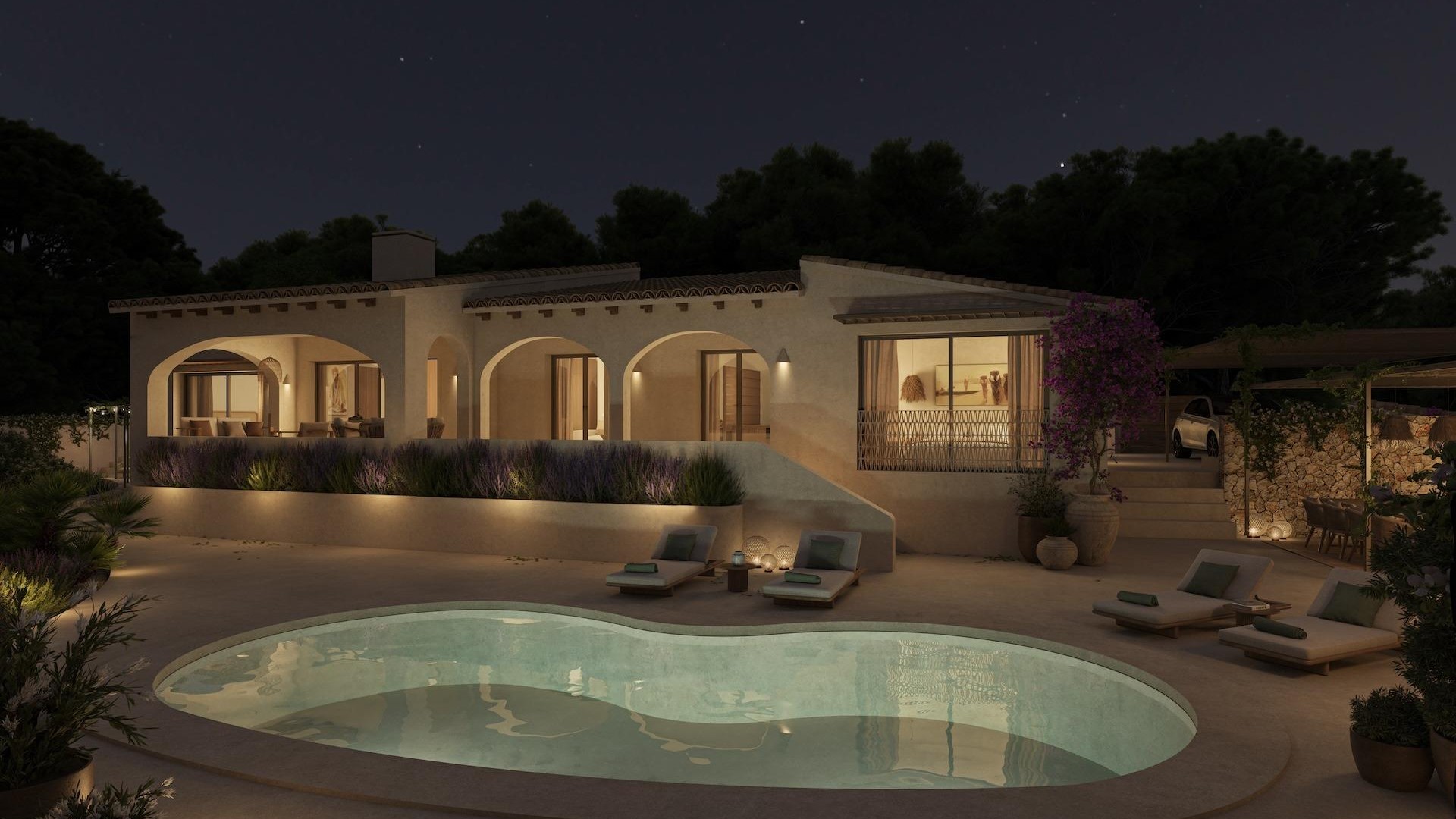 Nouvelle construction - Villa Individuelle -
Benissa - La Fustera