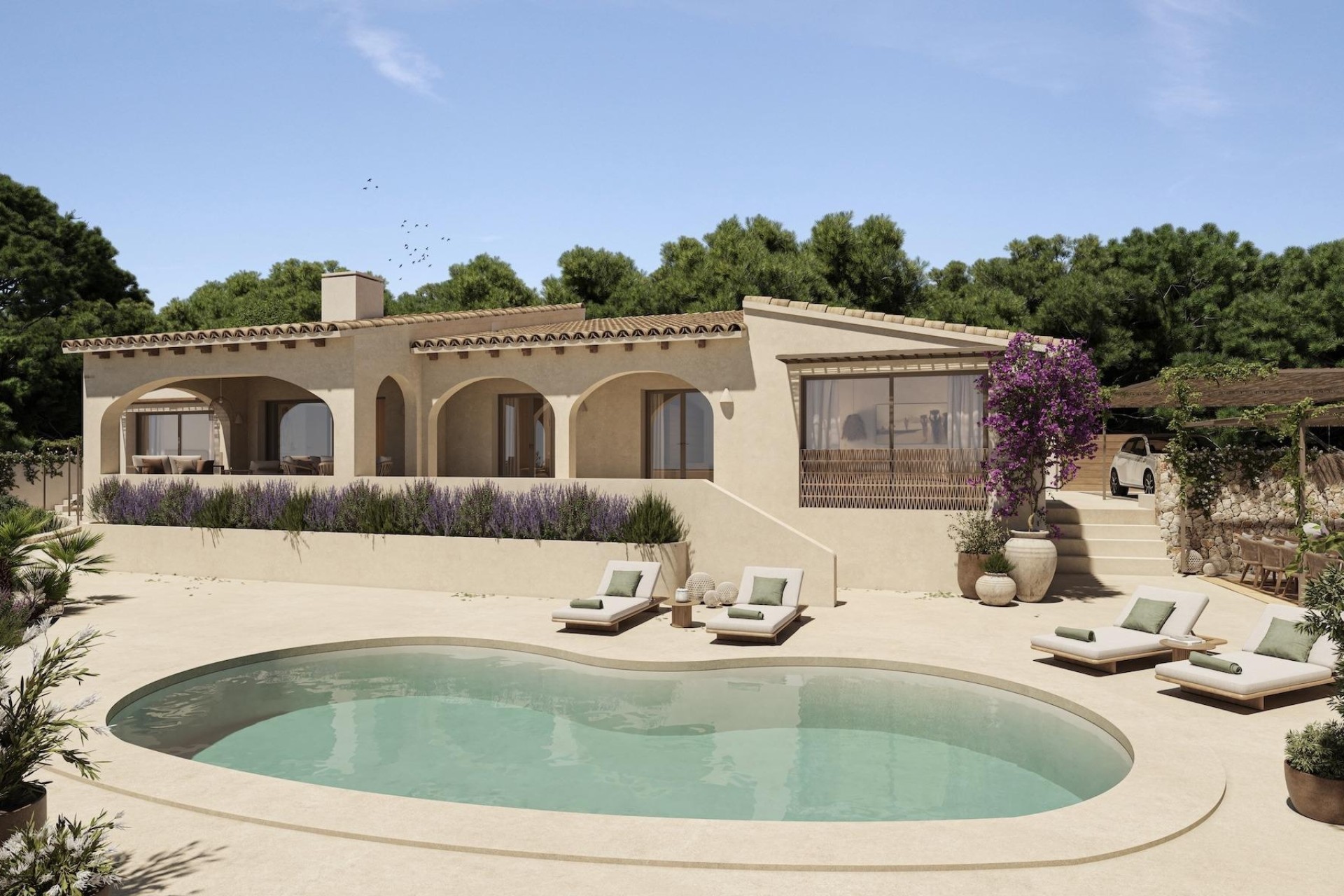 Nouvelle construction - Villa Individuelle -
Benissa - La Fustera