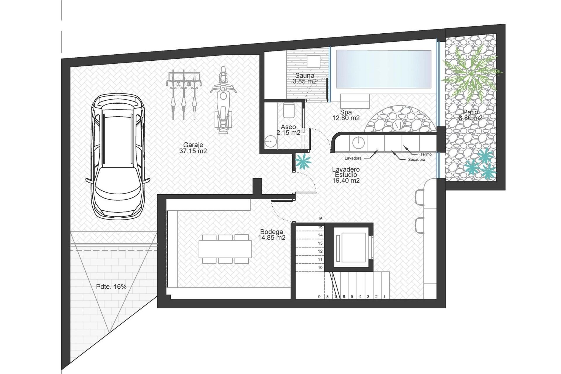 Nouvelle construction - Villa Individuelle -
Cabo de Palos - Cala Flores