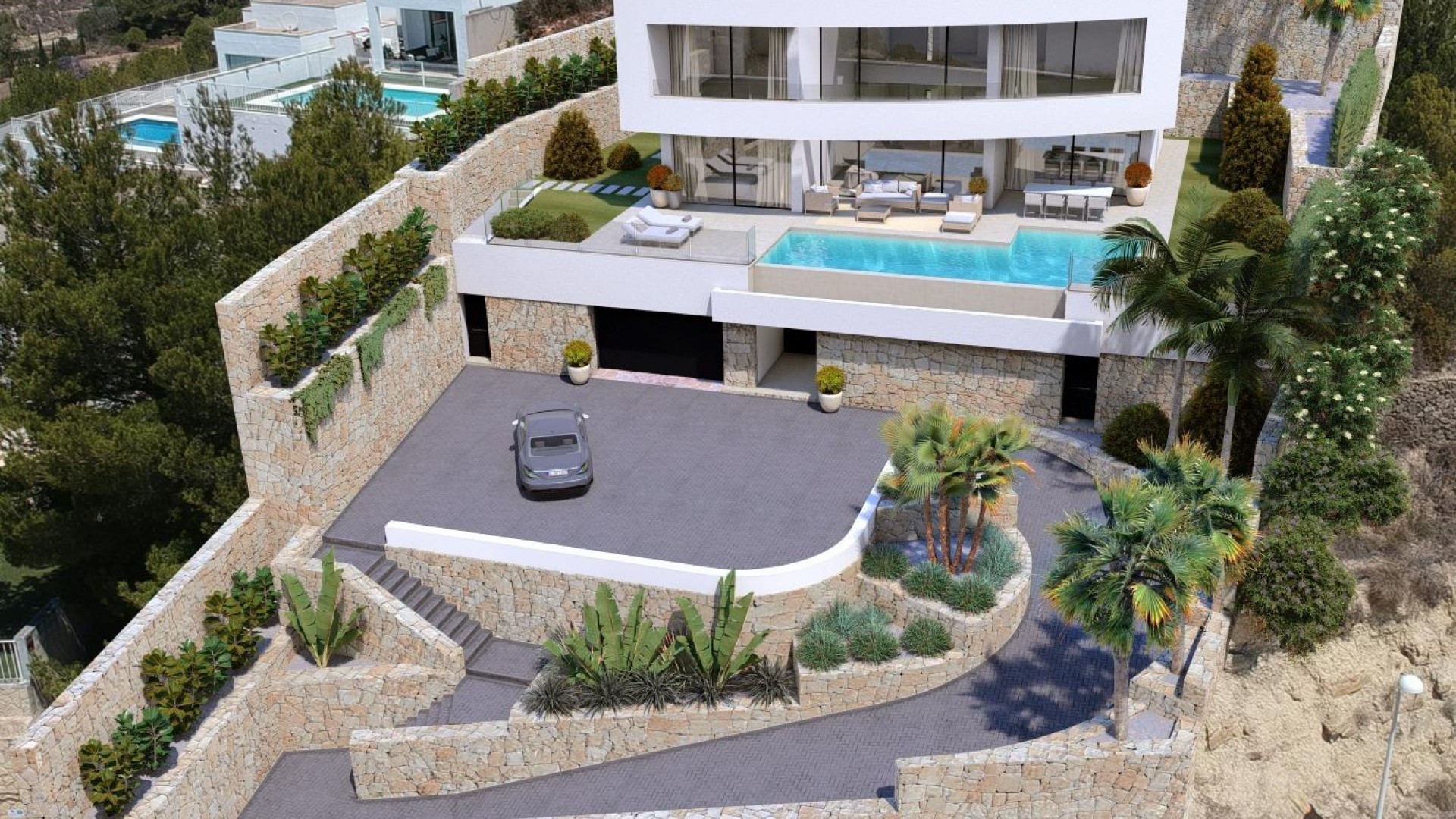 Nouvelle construction - Villa Individuelle -
Calpe - Empedrola