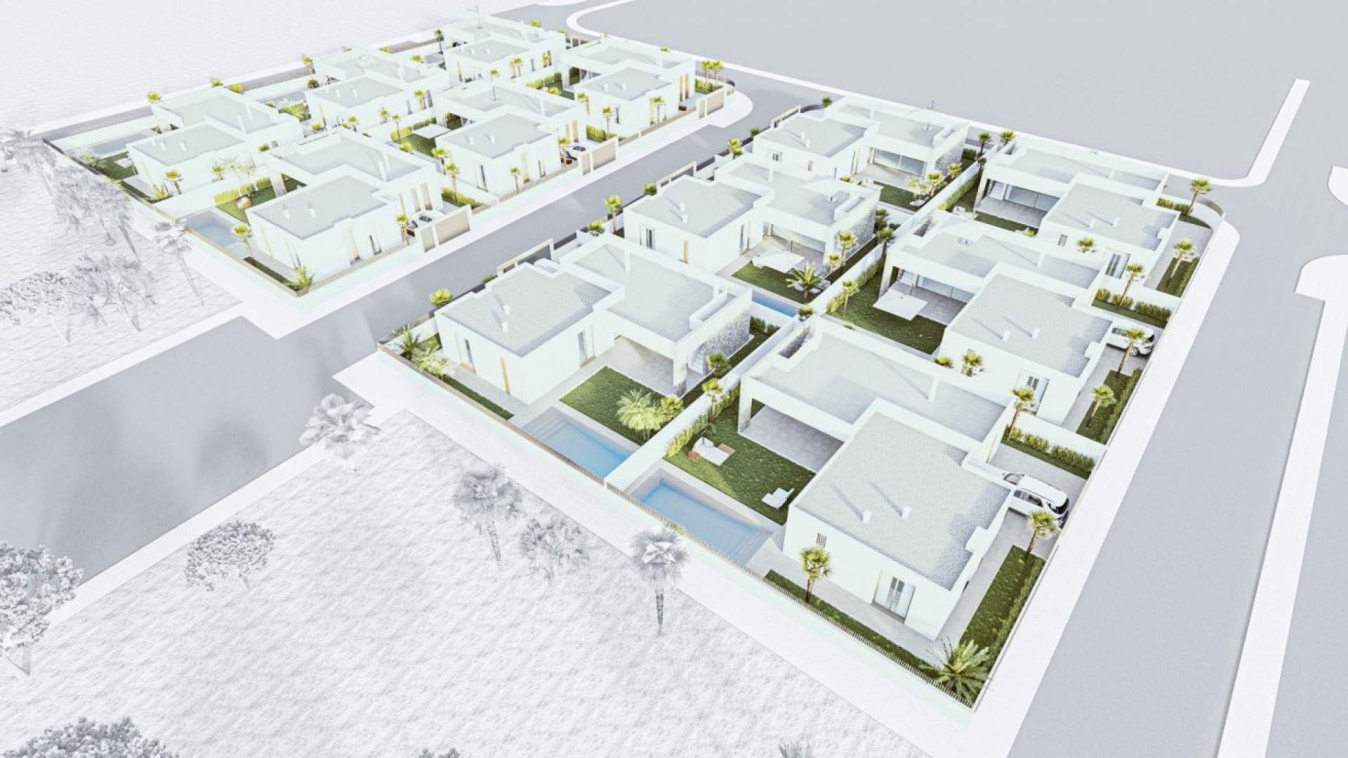 Nouvelle construction - Villa Individuelle -
Cartagena - Mar de Cristal