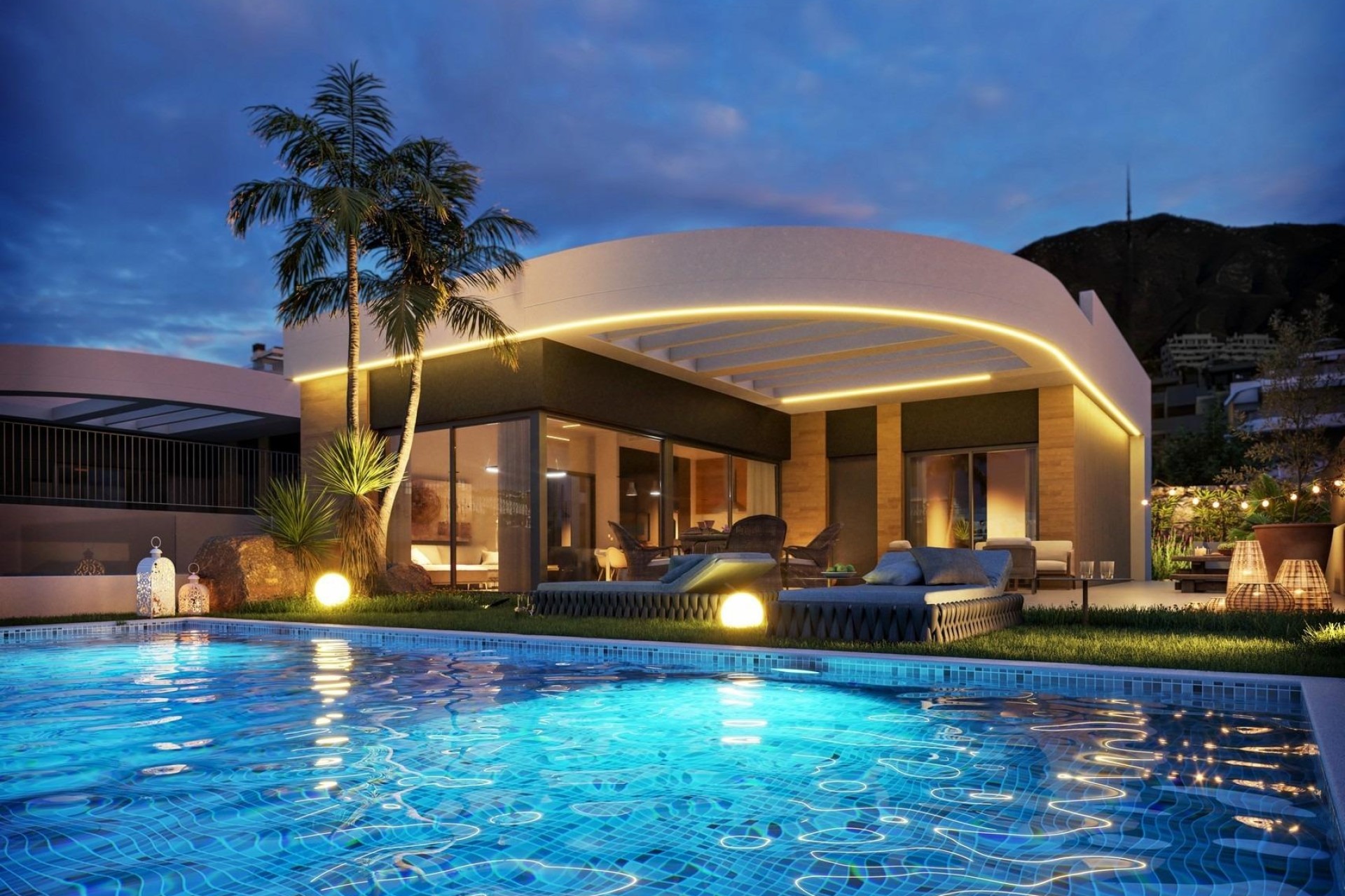 Nouvelle construction - Villa Individuelle -
Finestrat - Campana garden